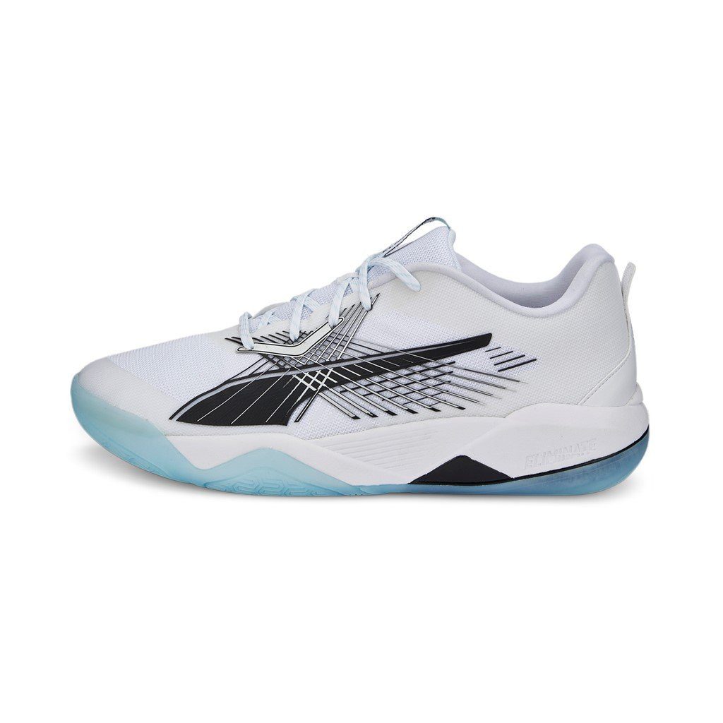 Hallen-Indoorschuhe Eliminate Power Nitro II weiss/schwarz Herren Badmintonschuh