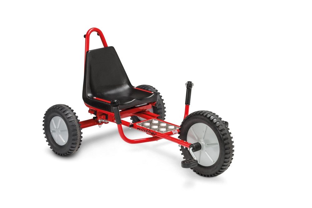 Winther Dreirad EXPLORER FunRacer – Dreirad-Fahrspaß für Kinder, verstellbarer Sitz