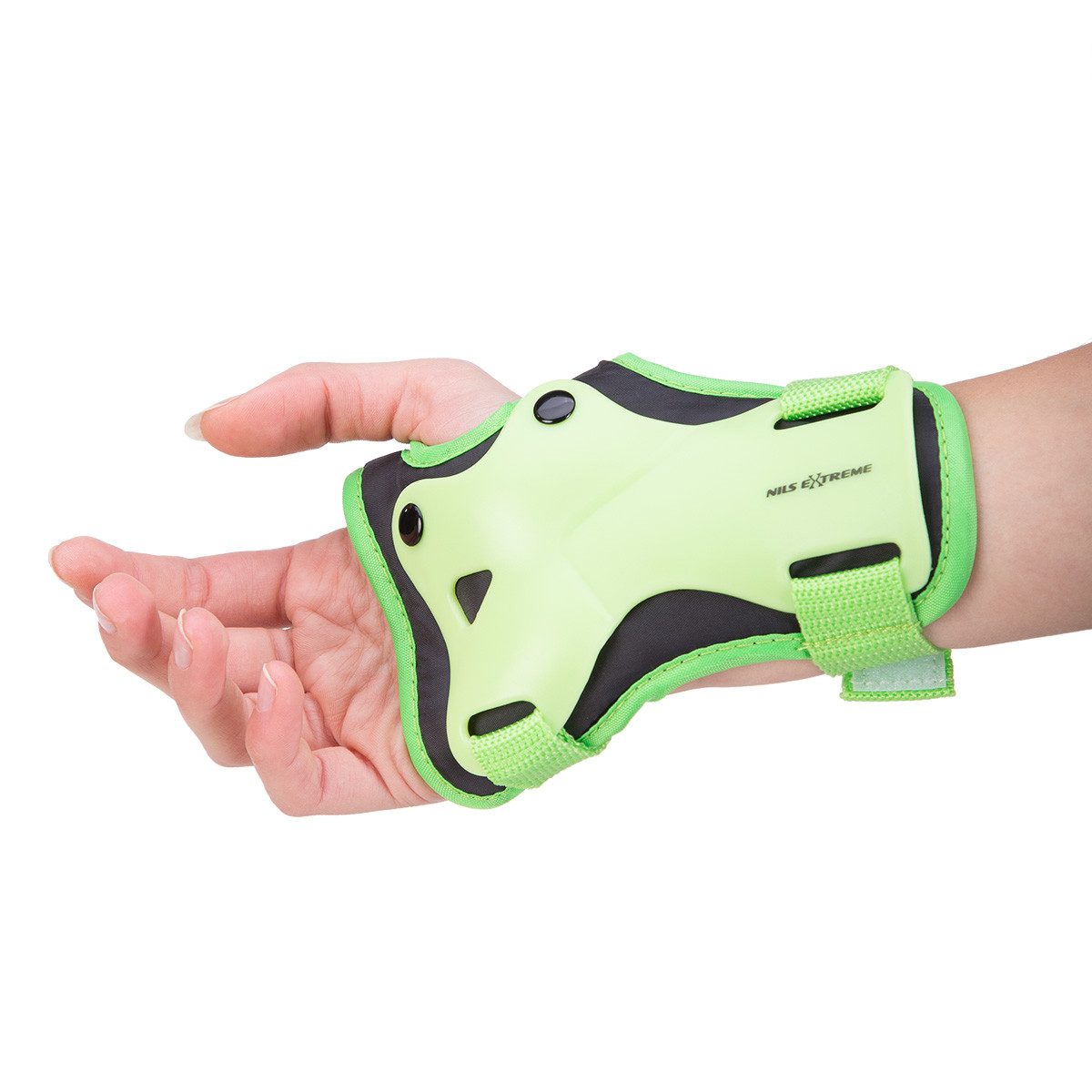 NILS EXTREME Protektoren-Set Inlineskates Skateboard Protektoren Schützer Schoner Set (6-tlg), Schutz für Handgelenke, Ellenbogen und Knie – Bild 5 von 5