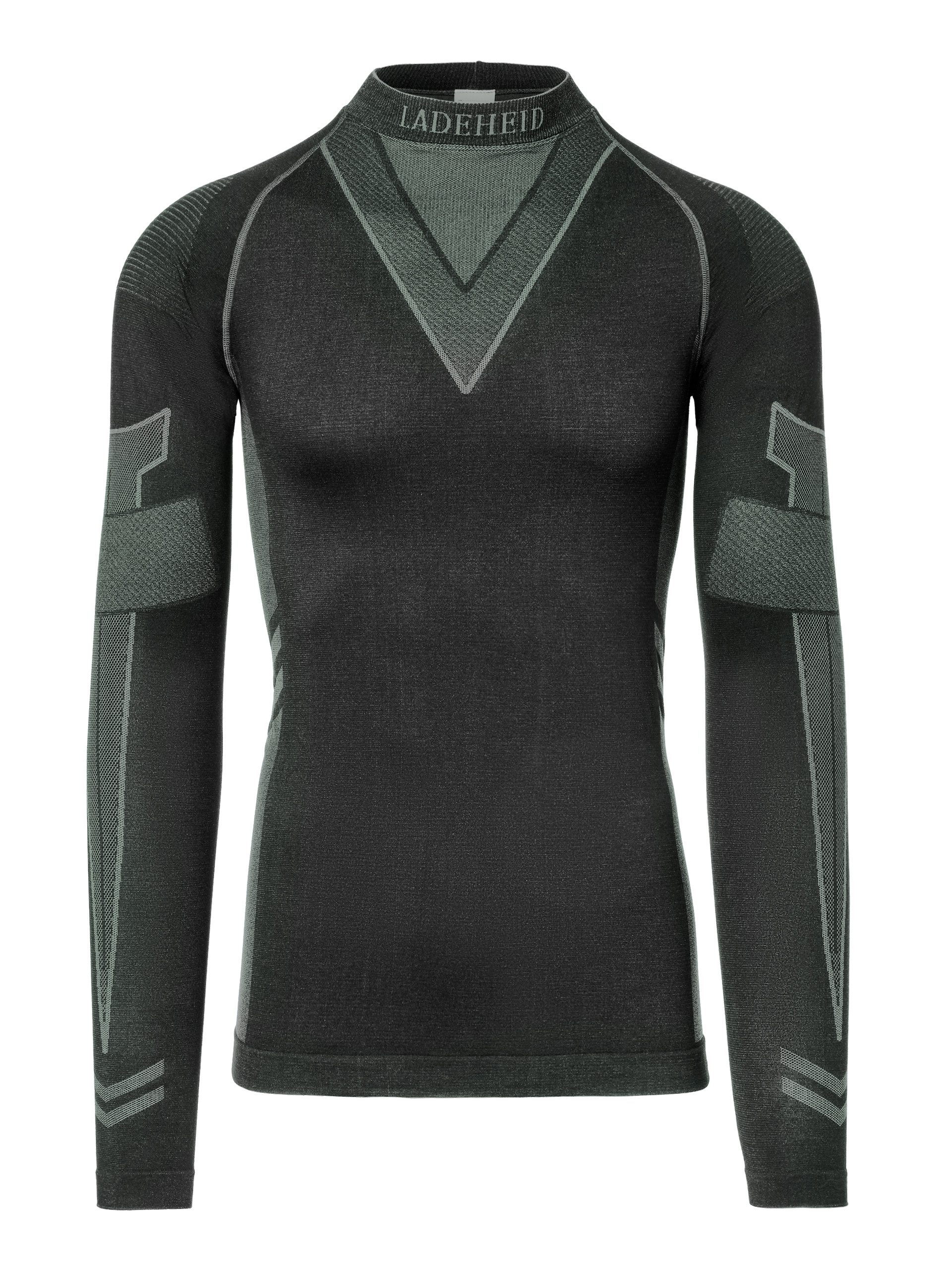 Ladeheid Funktionsunterhemd Herren Funktionsunterwäsche langarm Shirt Thermoaktiv LAGI001
