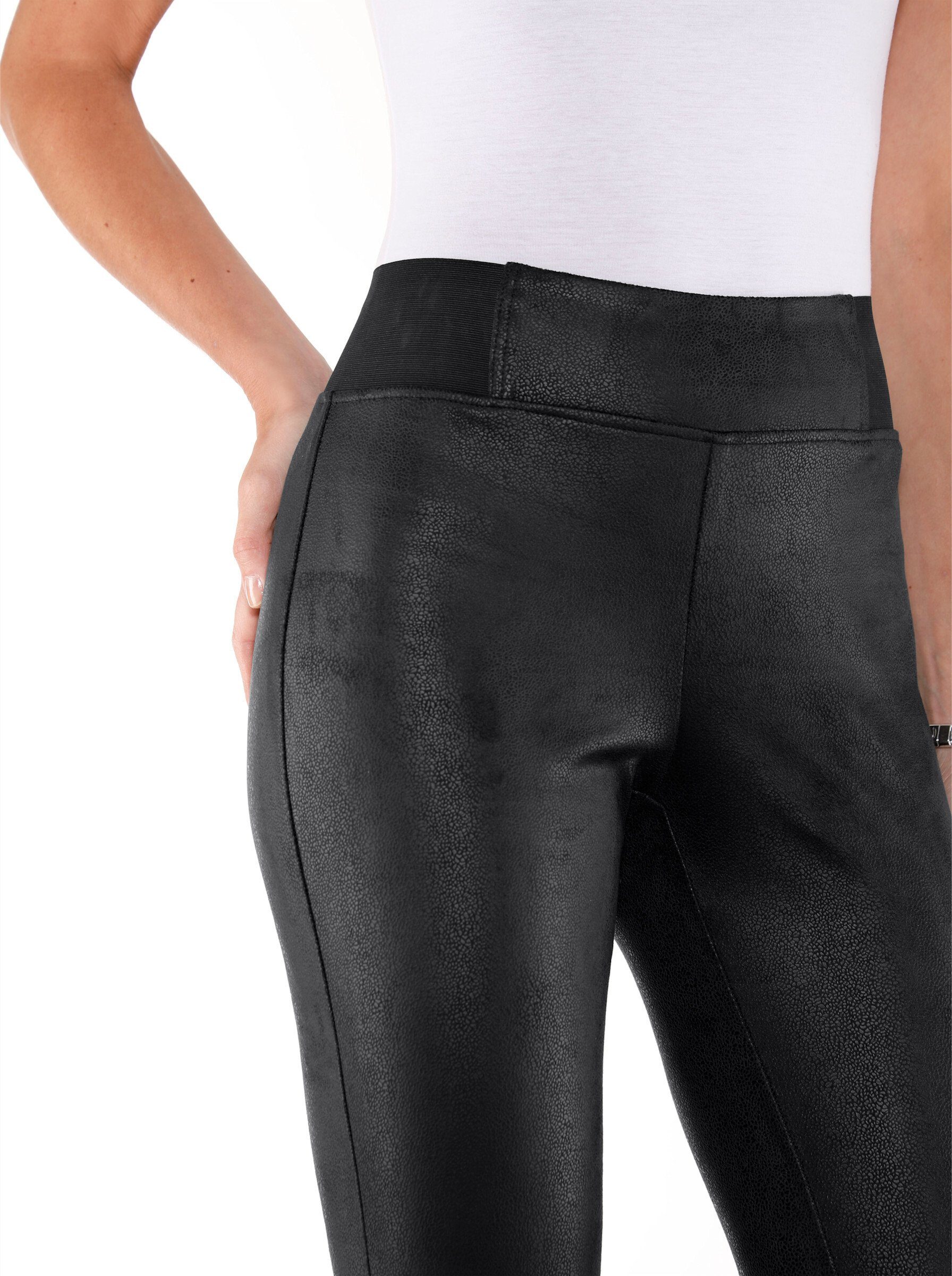 Sieh an! Jerseyhose Leggings Innenbeinlänge ca. günstig online kaufen