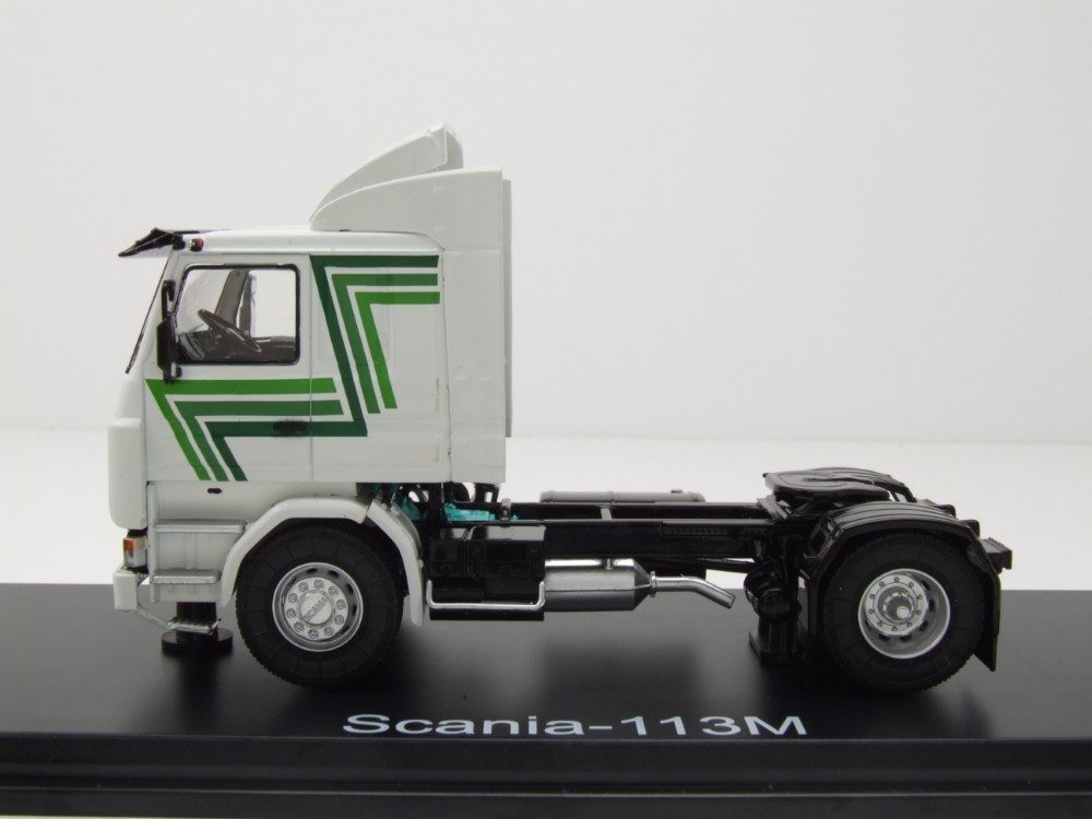 Premium ClassiXXs Modellauto Scania 113 M Zugmaschine 1987 weiß grün, Maßstab 1:43