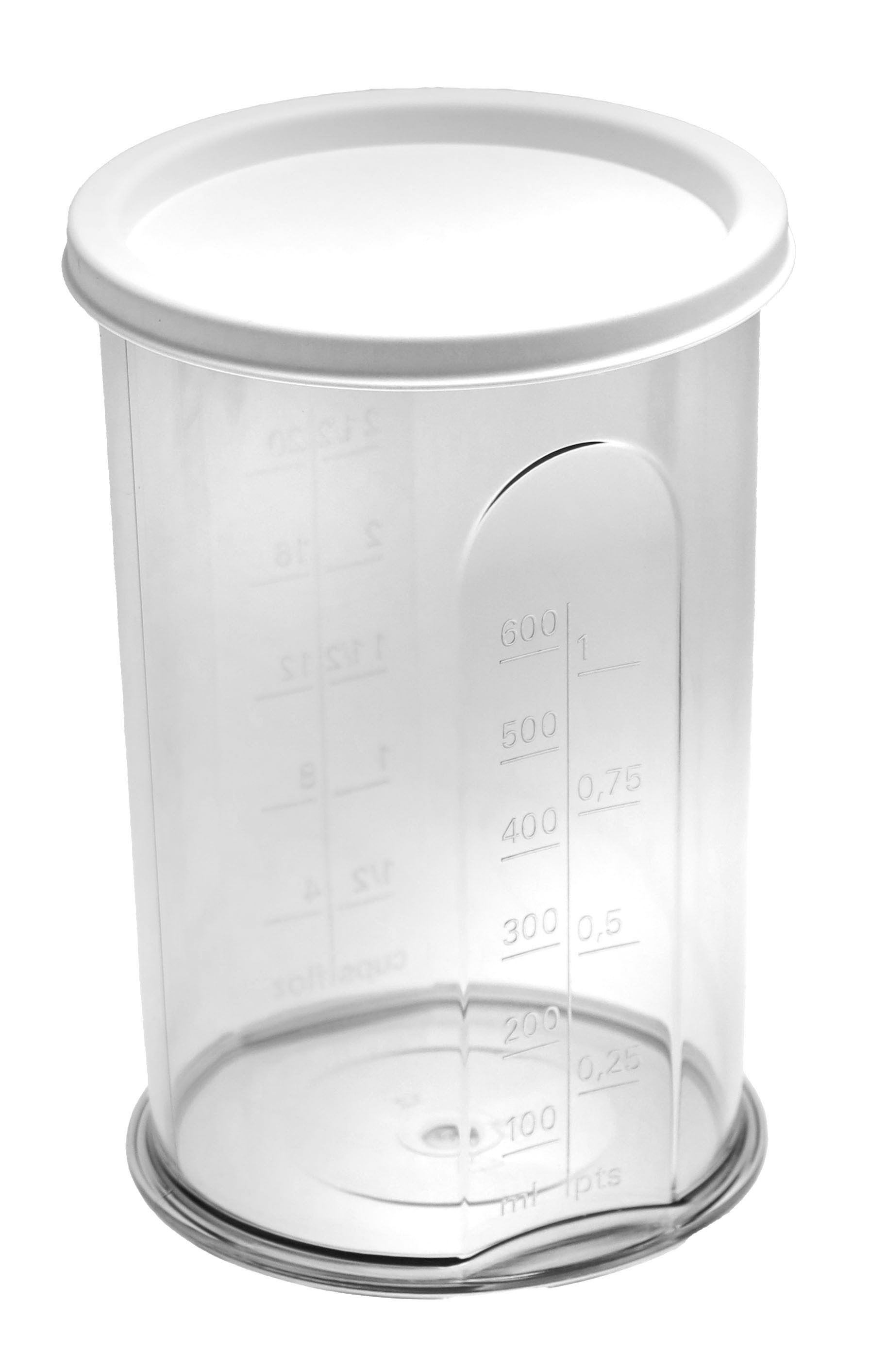 Aufbewahrungssystem Bosch Siemens 00656963 Messbecher, Deckel 600ml. für MQ5 MSM6... Hand-