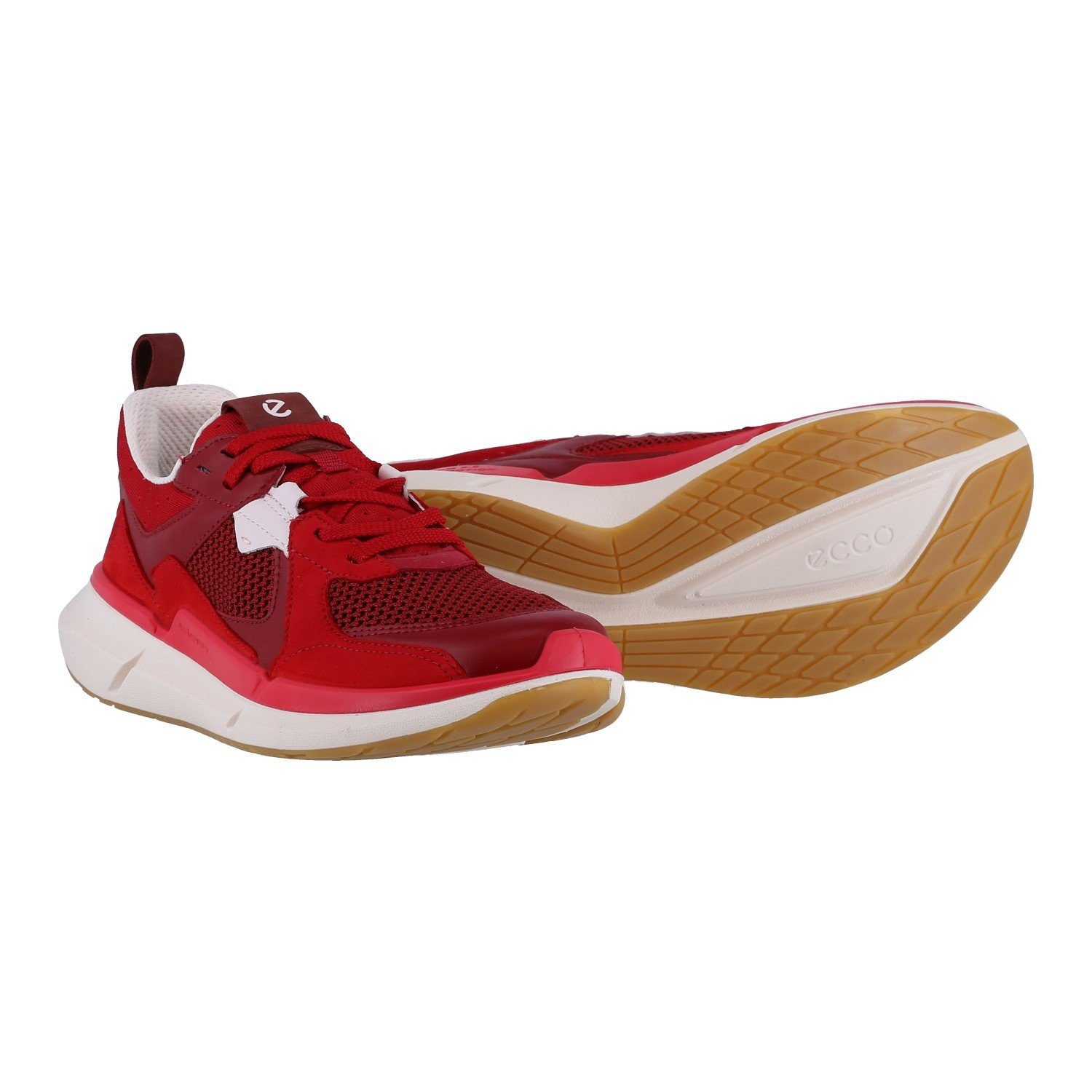 Biom 2.2 (ECCO Leder) rot Damen Sneaker