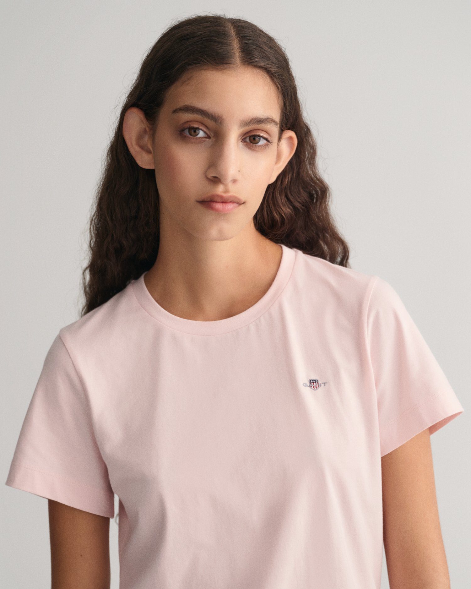 Gant T-Shirt REG FADED T-SHIRT SHIELD SS PINK