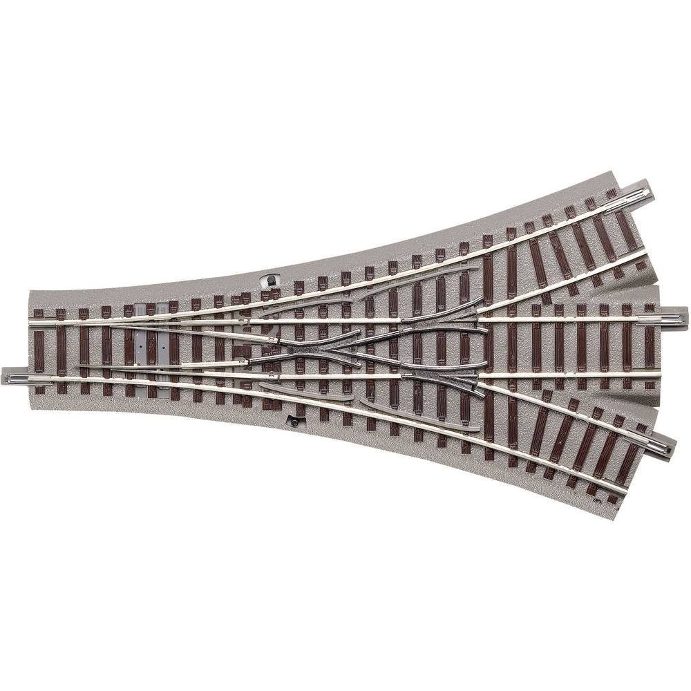 Modelleisenbahn-Set H0 Dreiwegweiche Geoline