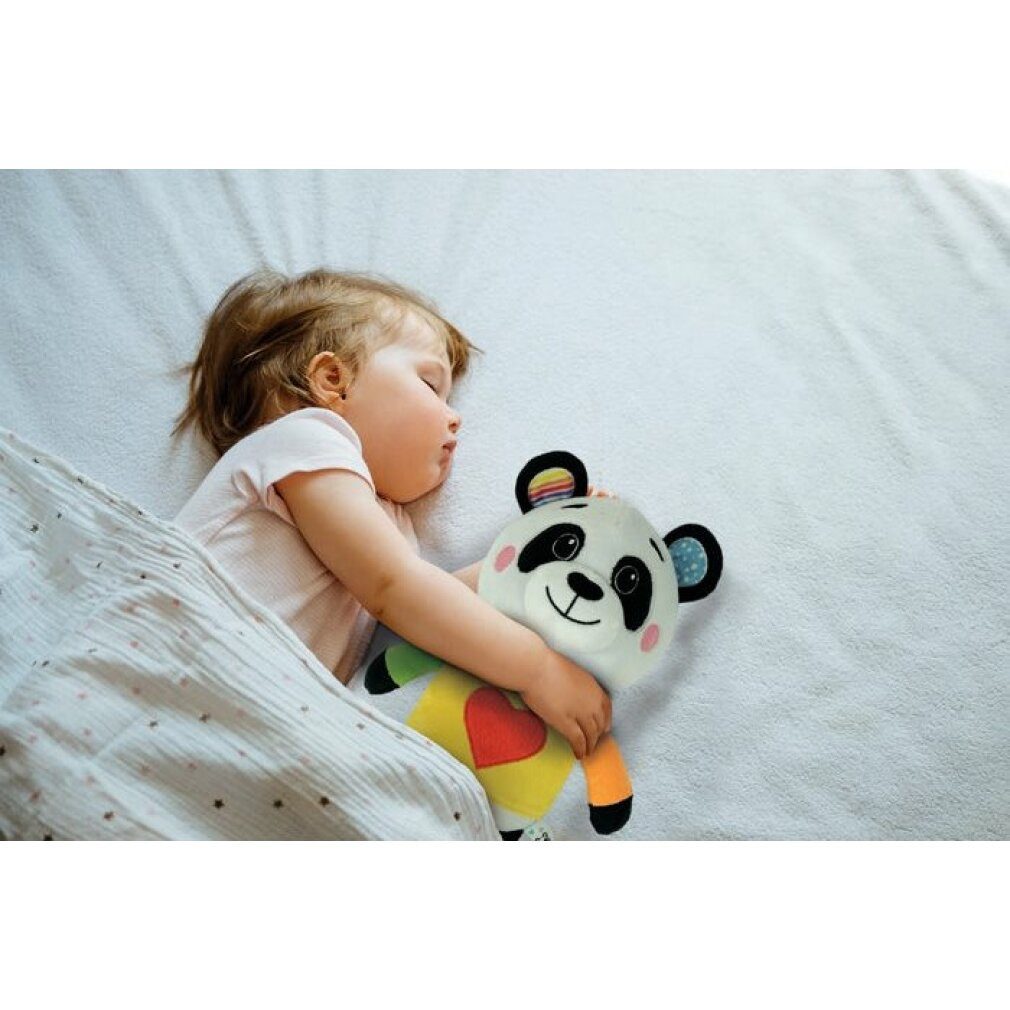 Clementoni® Spielfigur CLEMENTONI BABY Plüsch Panda zum Liebhaben