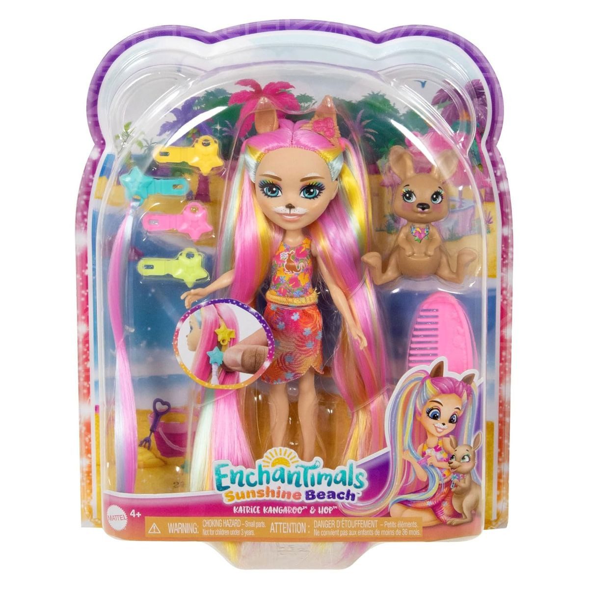 Mattel® Stehpuppe Mattel HTJ70 - Enchantimals - Sunshine Beach -Katrice Kan günstig online kaufen