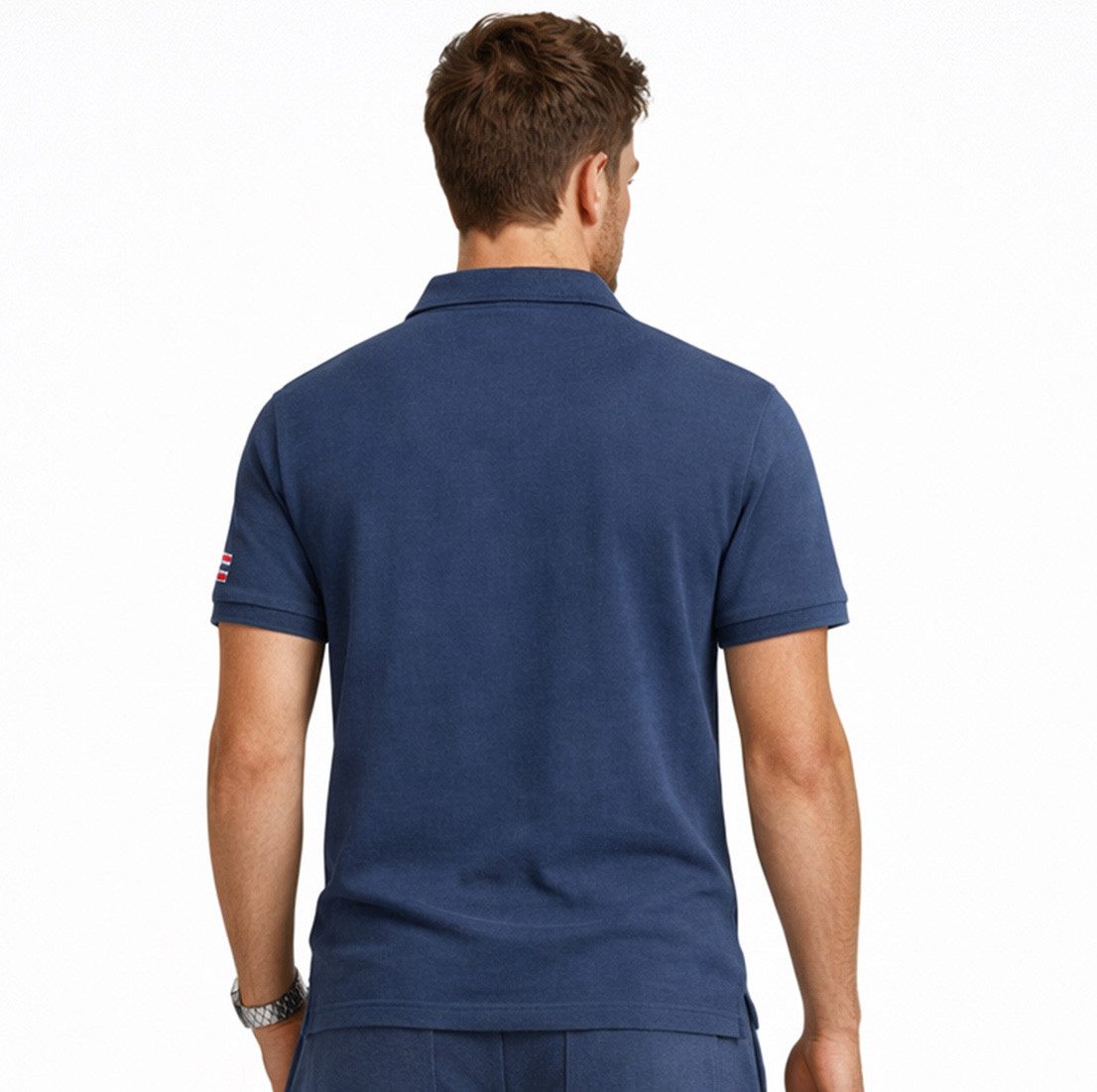 Geographical Norway Poloshirt Herren Poloshirt Kurzarm 100% Baumwolle Piqué Regular Fit