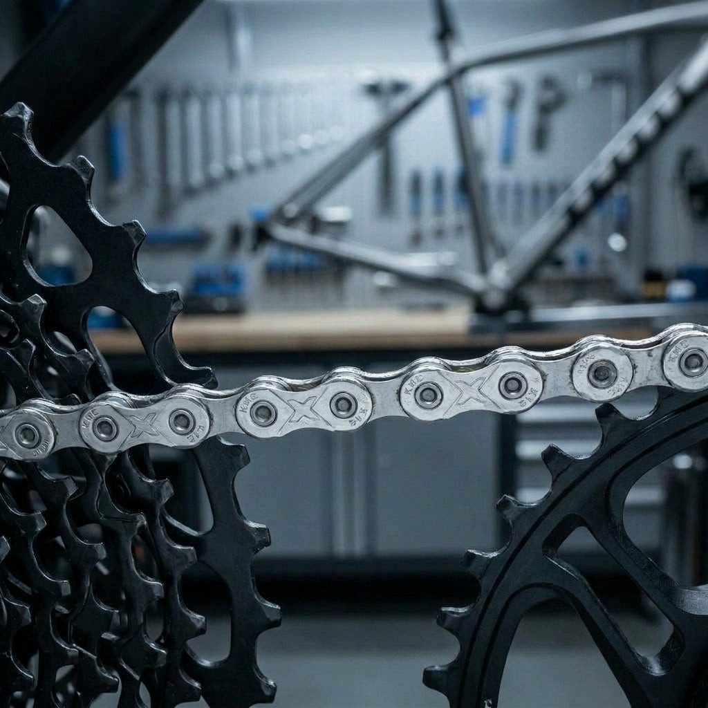 KMC Fahrradkette KMC X12 WAXED 12-fach Fahrradkette 126 Glieder - Gewachst für Präzisio