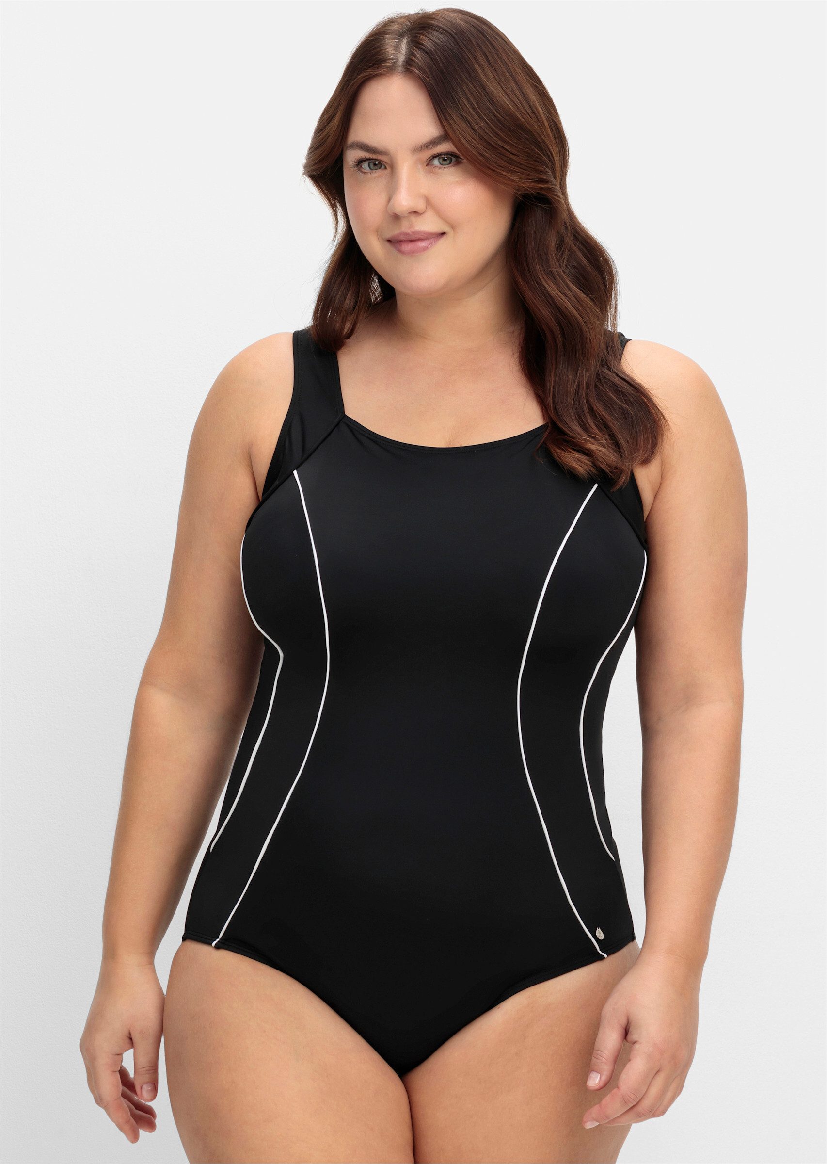 Sheego Badeanzug Badeanzug . (1-St) günstig online kaufen