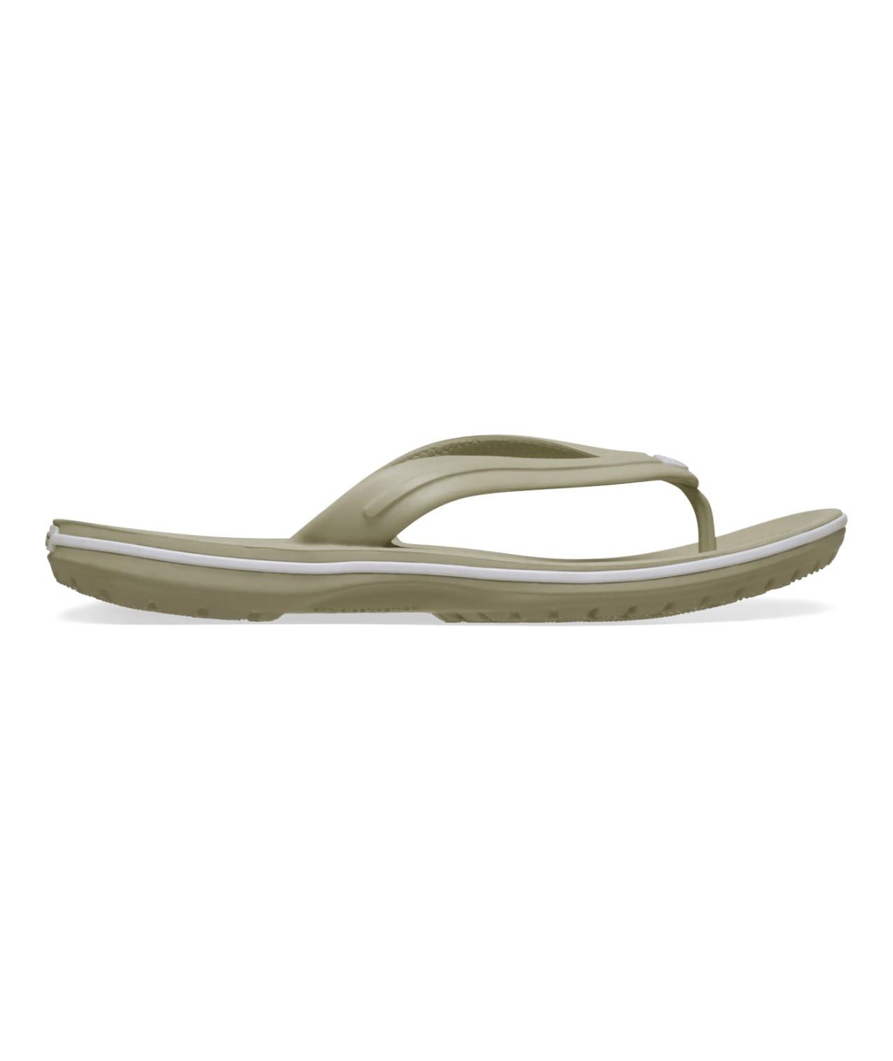 Crocs Zehensandalen Crocband Flip meteorgrün - 1 Paar Badeschuh