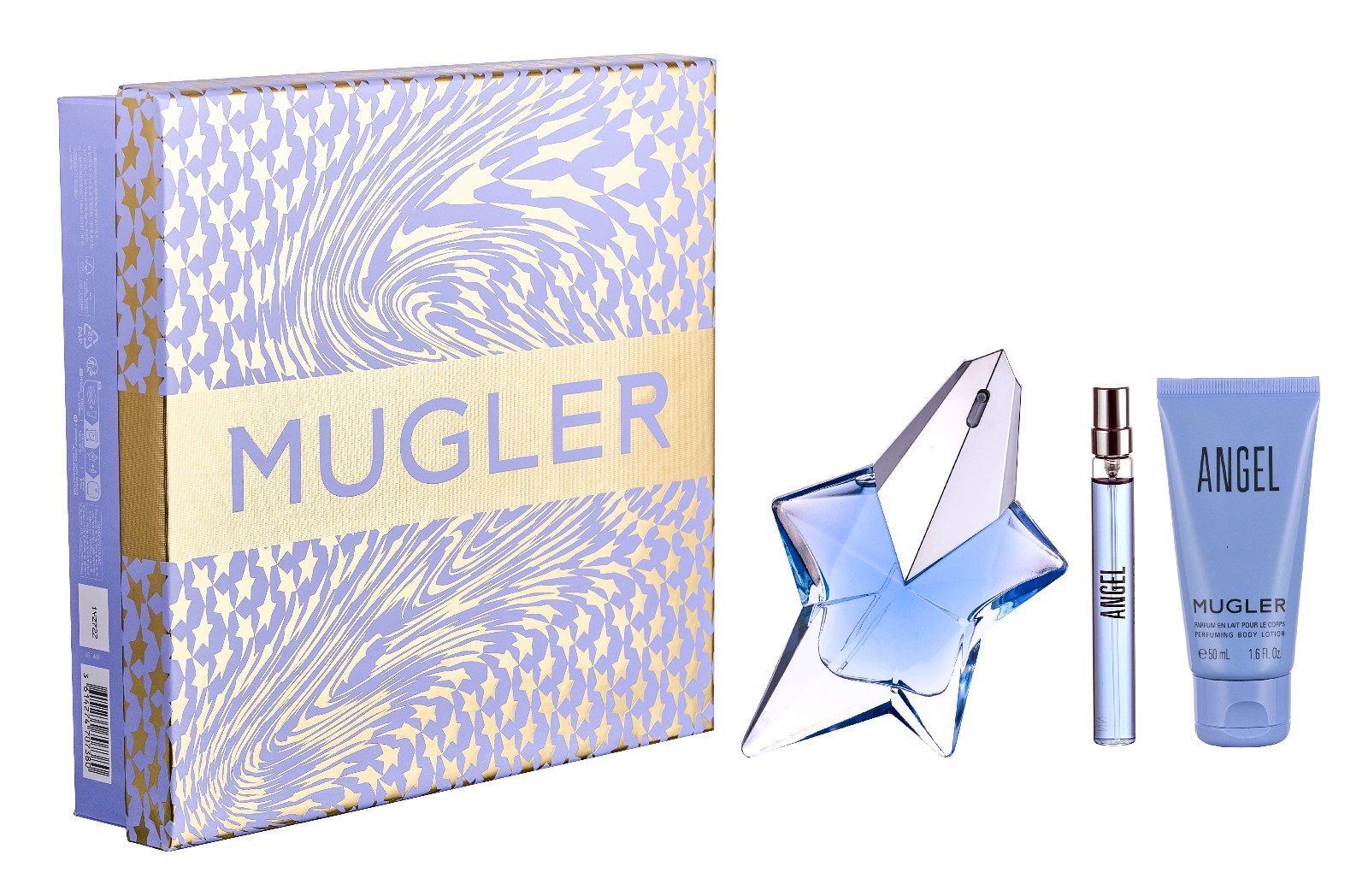 Mugler Duft-Set MUGLER ANGEL EDP 50ML + BL 50ML + EDP 10ML