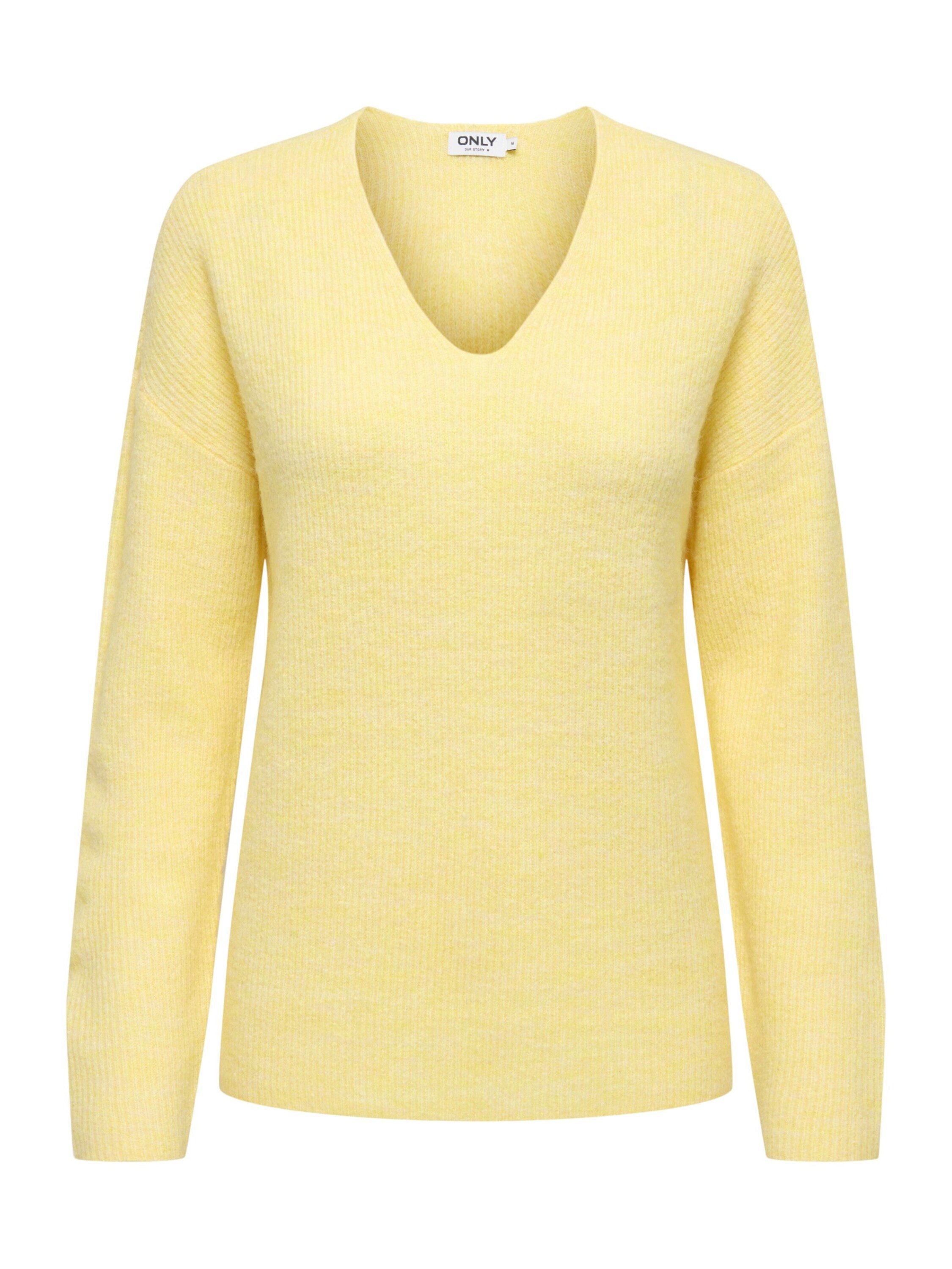 V-Ausschnitt-Pullover ONLCAMILLA V-NECK L/S PULLOVER KNT NOOS