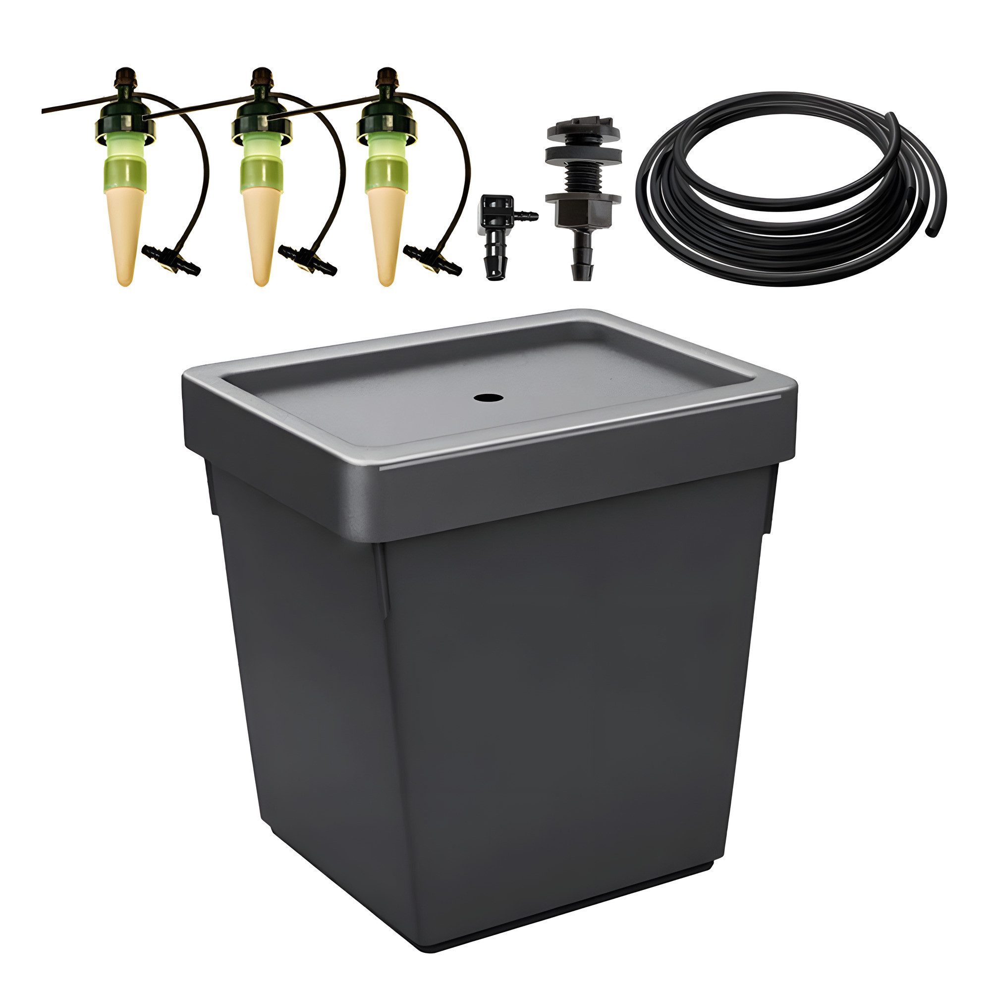 Blumat Bewässerungssystem Tropf-Blumat 3 Pflanzen Set inkl. 30 Liter Tank