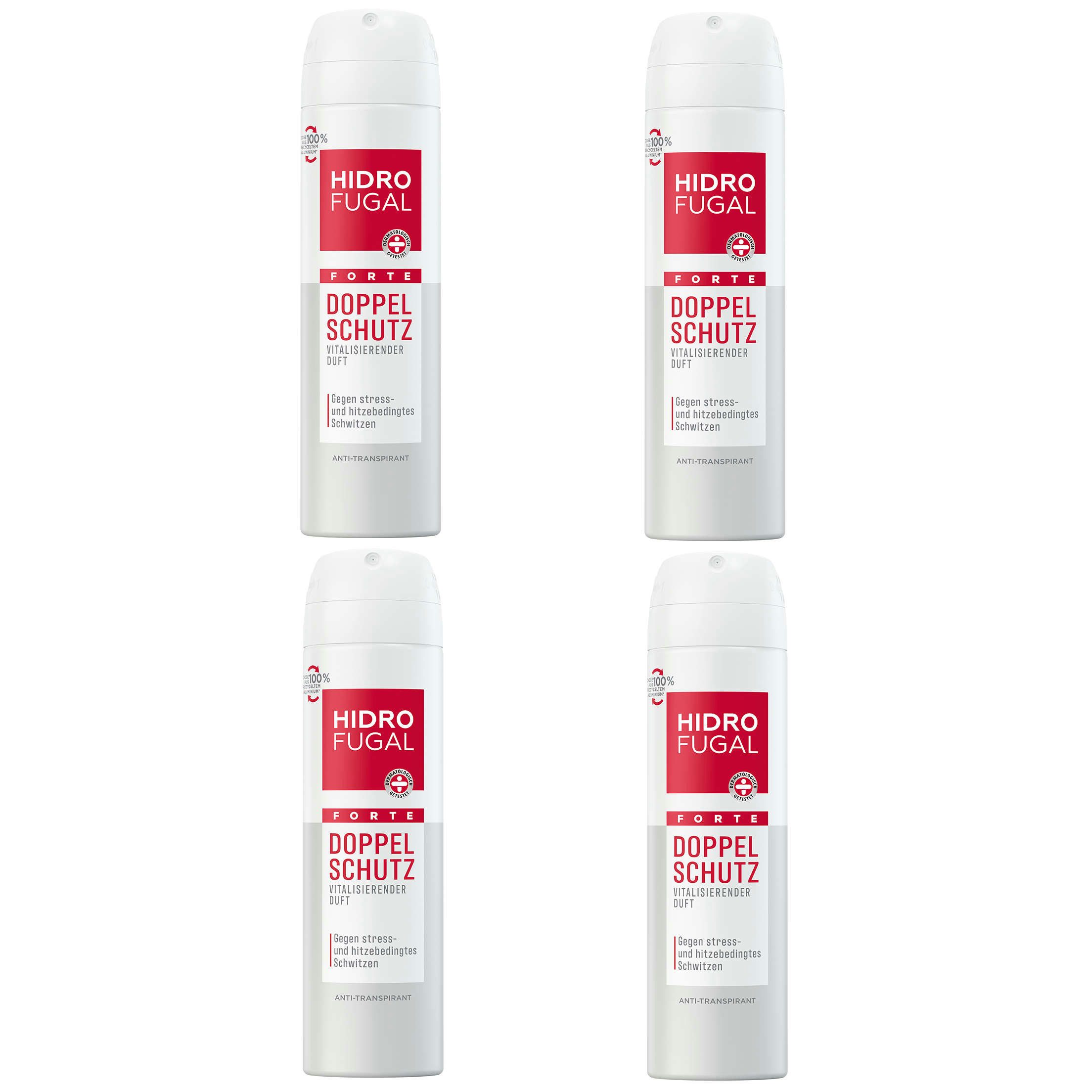 Deo-Spray Forte Doppelschutz Anti-Transpirant 2-fach Schutz 4 x 150ml