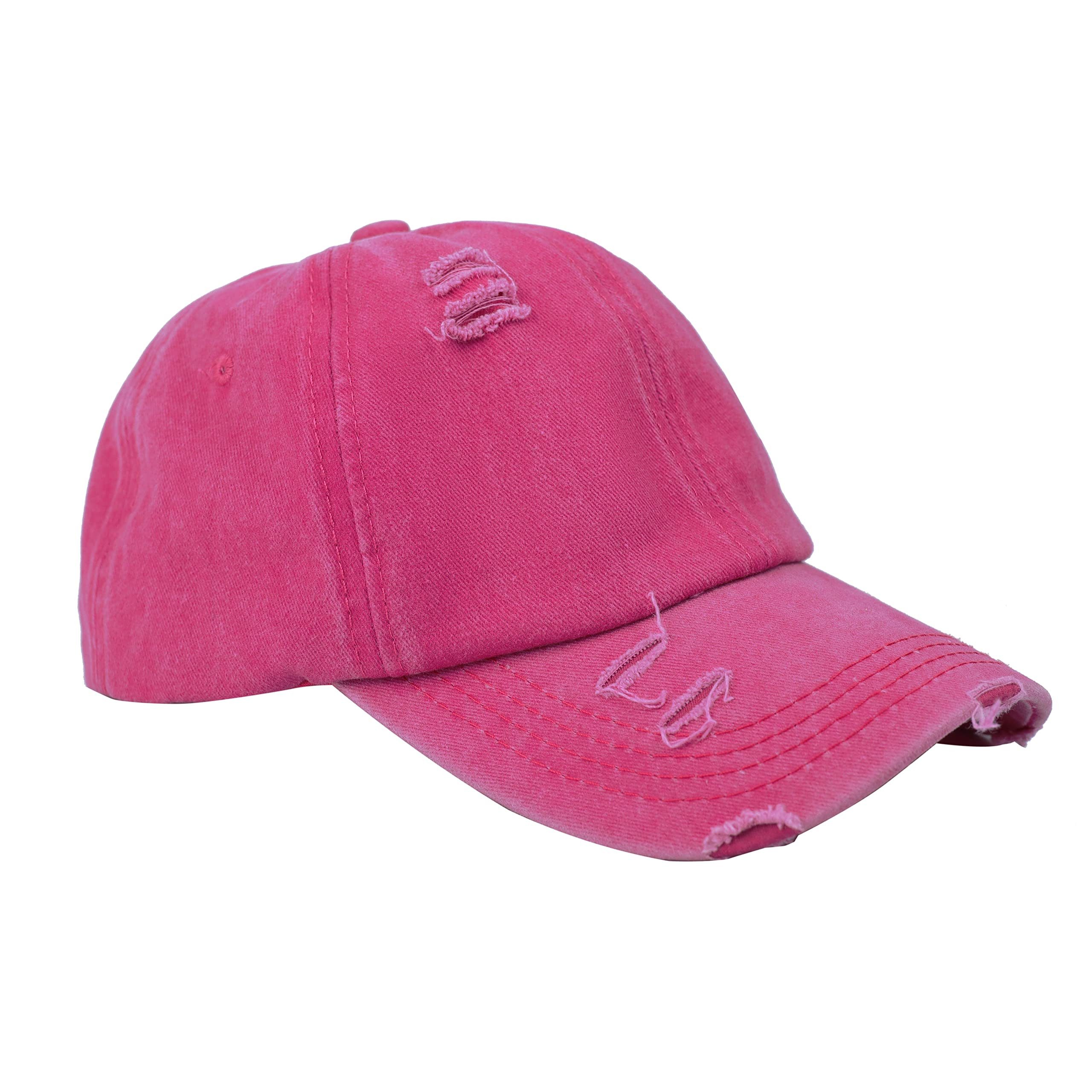 Zaewry Baseball Cap Pferdeschwanz Baseballkappe Damen Sommer Einstellbare Schnell trocknende Atmungsaktiv Baseballmütze Unisex Criss Cross Hüte – Bild 5 von 5