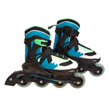 ChronoSports Inlineskates Karuso in drei Größenvarianten (29-33, 33-37, 37-41), für Kinder/Erwachsene mit LED-Rollen