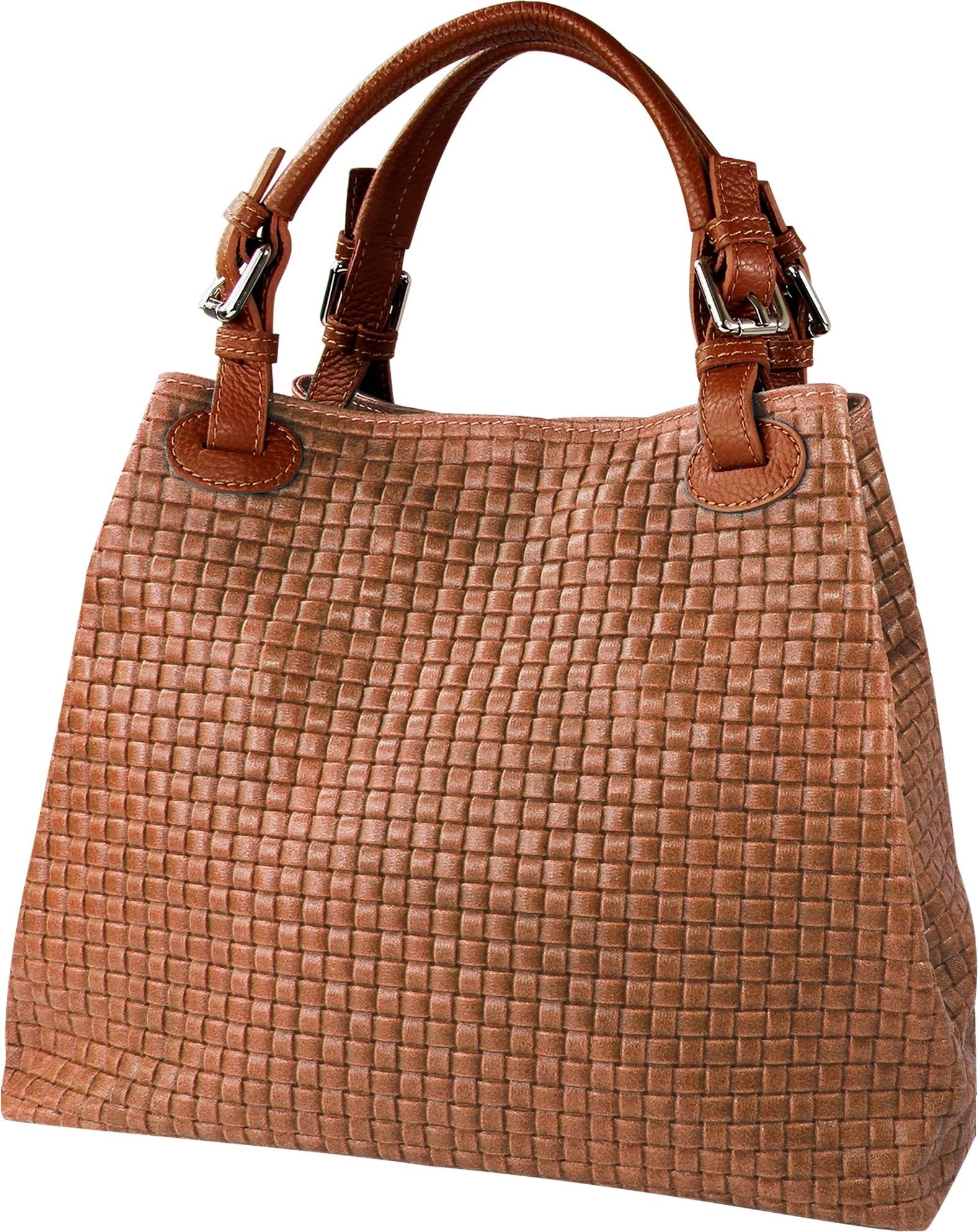 Toscanto Handtasche Toscanto Tasche geprägtes Flechtmuster (Handtasche), Da günstig online kaufen