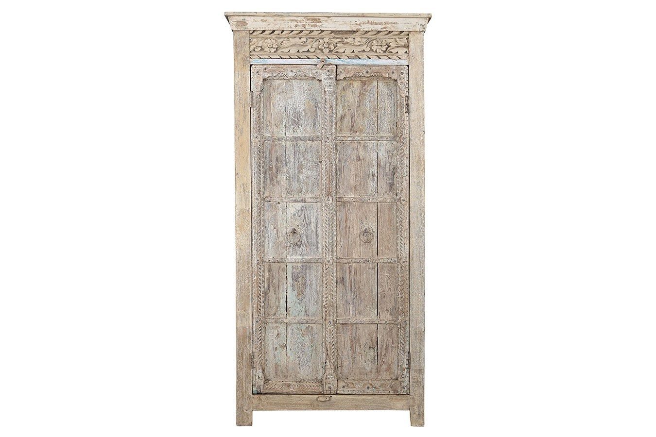 daslagerhaus Bauernschrank Schrank Vintage whitewashed