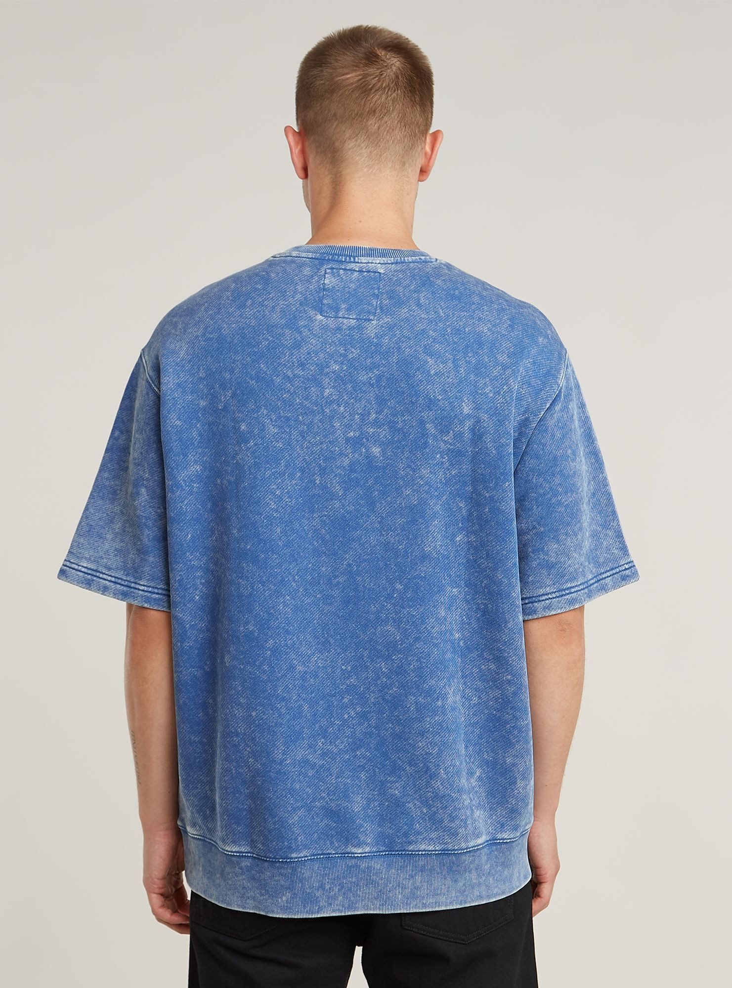 G-STAR Longpullover Acid Wash Loose Sweater günstig online kaufen