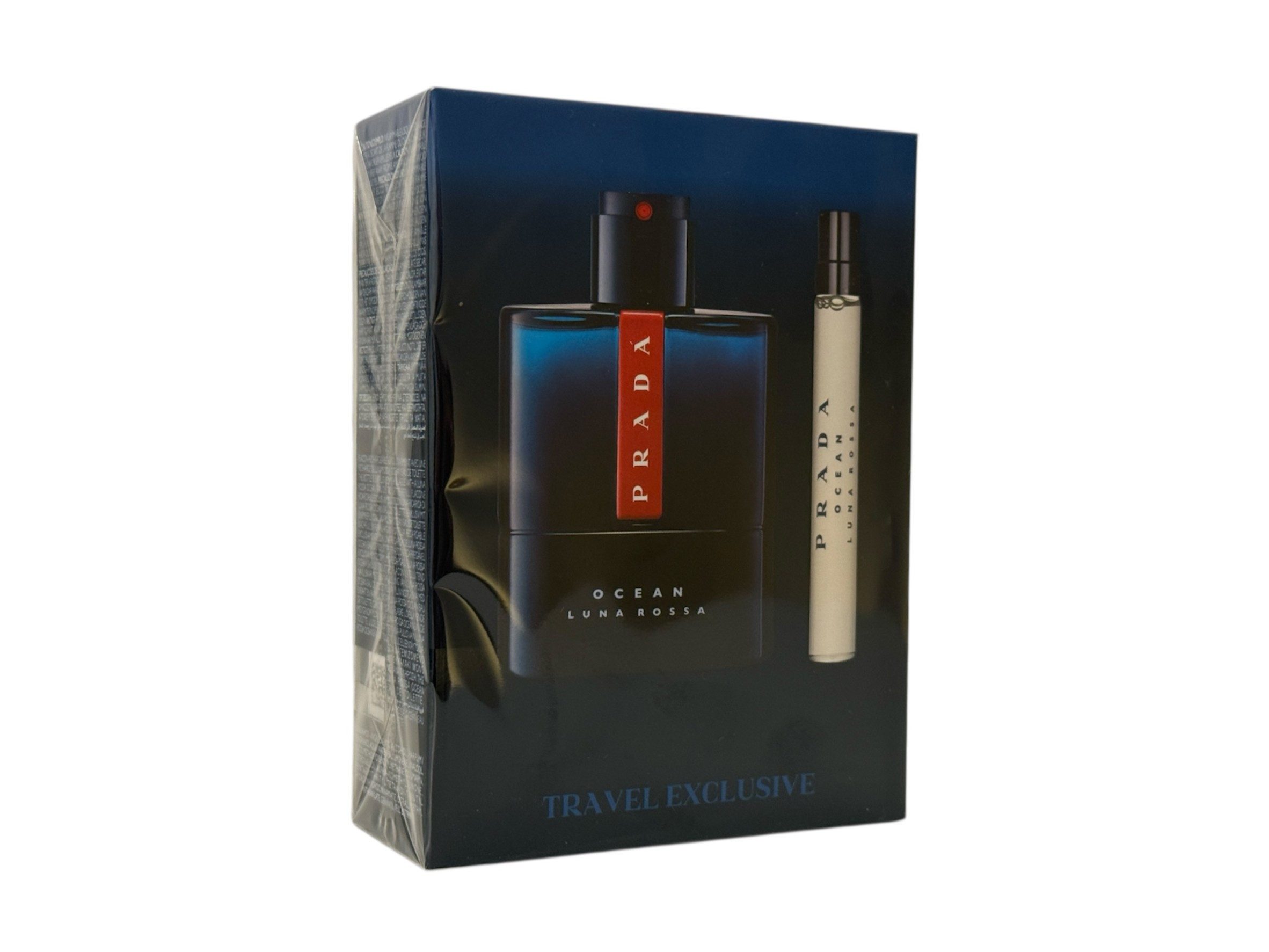 PRADA Duft-Set Prada Luna Rossa Ocean Eau de Toilette edt 100ml + EDT 10ml, 1-tlg.