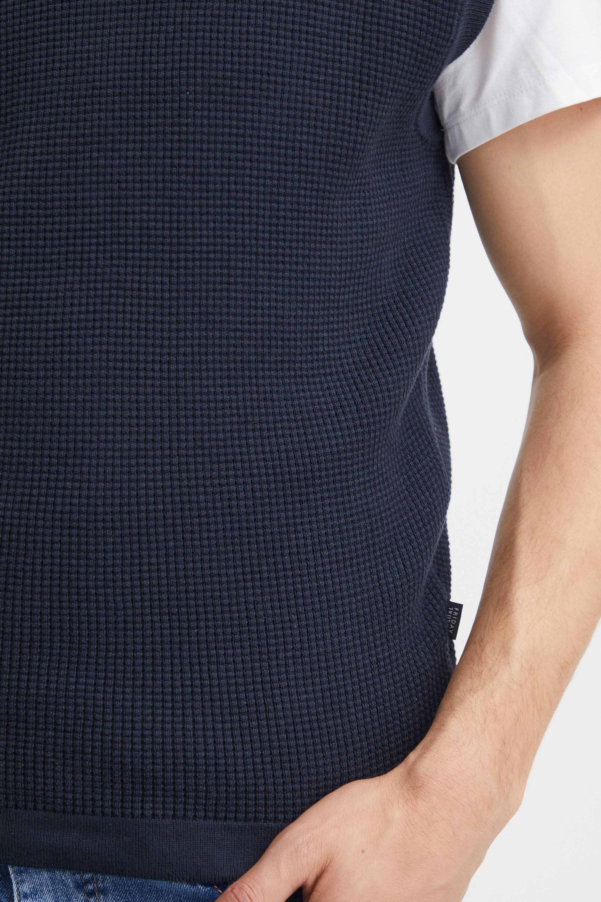 Casual Friday Pullunder CFKlaes Modischer Pullover
