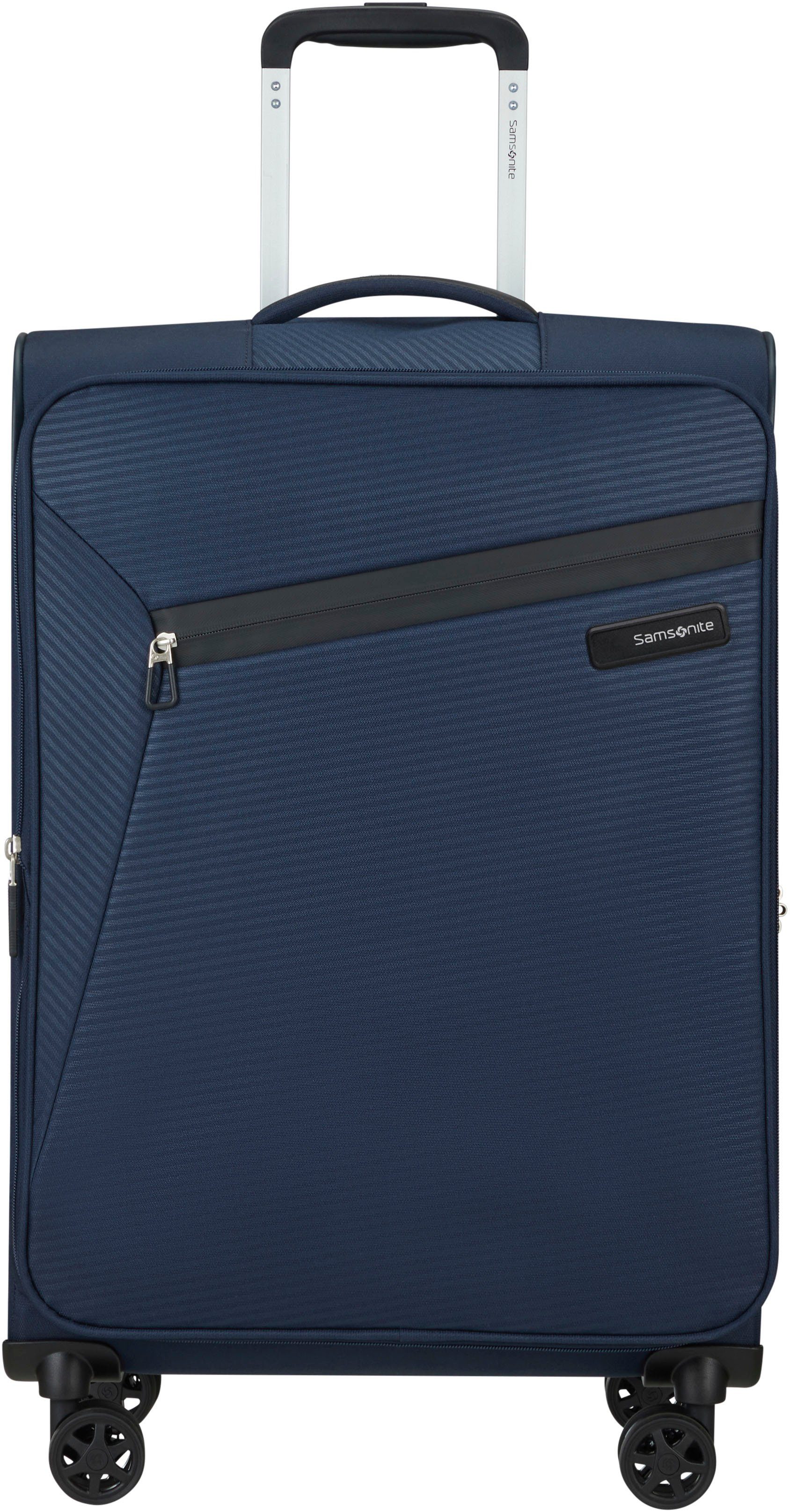 Samsonite Weichgepäck-Trolley LITEBEAM, verschiedene Größen und Farben, 4 Rollen, Reisekoffer Aufgabegepäck Trolley Volumenerweiterung bei M/L