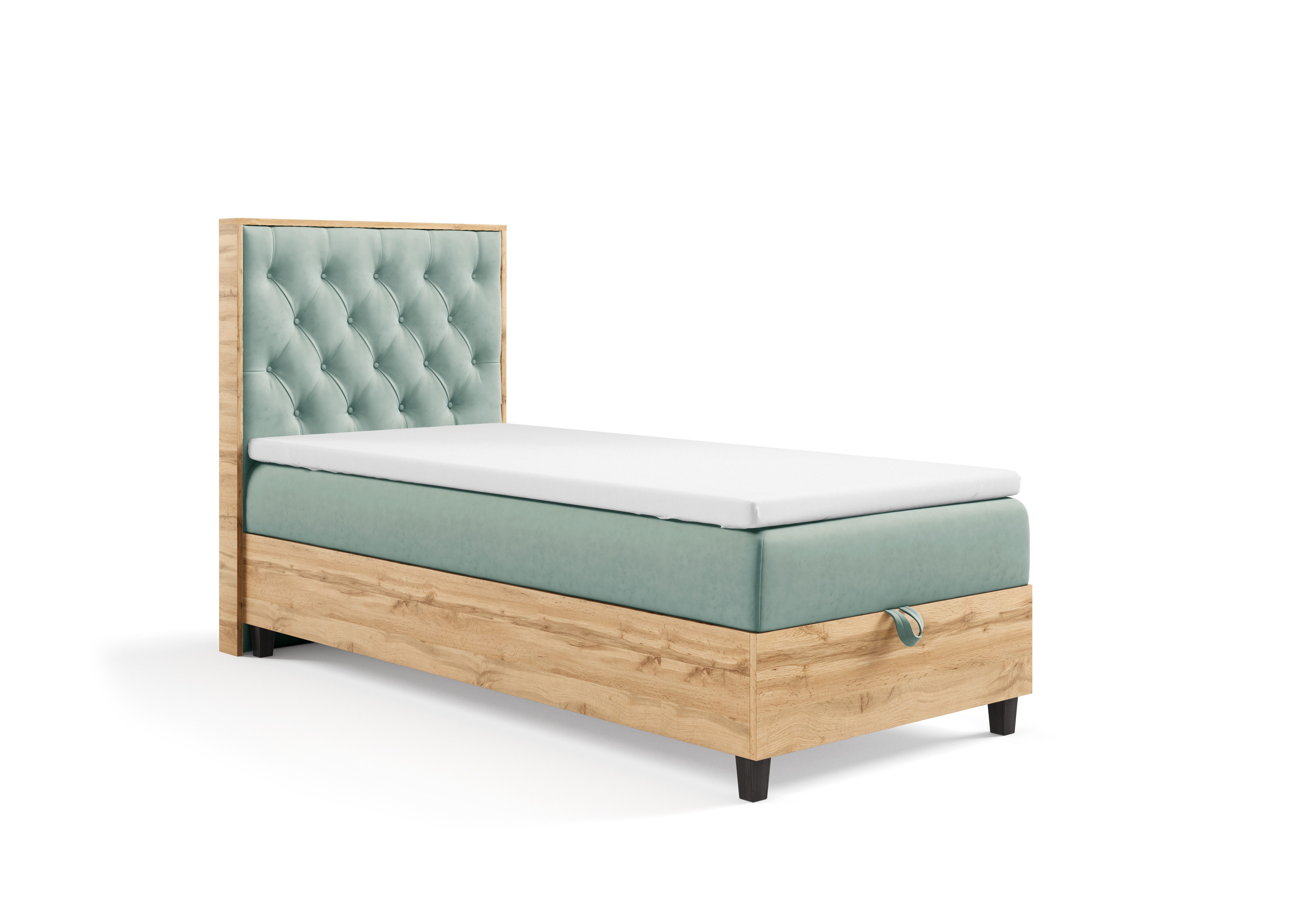 Best for Home Boxspringbett Boxspringbett Trinity K-14 Plate Single mit Bet günstig online kaufen