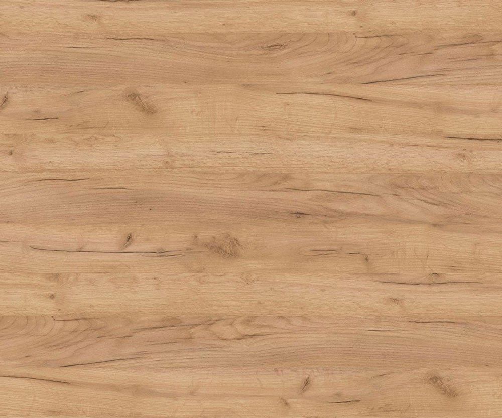 WFL GROUP Esstisch Blake ausziehbar rechteckig loft mit schwarzen Metallbeinen (MADE IN EU, erhältlich in 3 Größen – 120/140/160 cm ausziehbar auf 220/240/260 cm), platzsparender Tisch in Holzoptik für Küche, Esszimmer oder Wohnzimmer