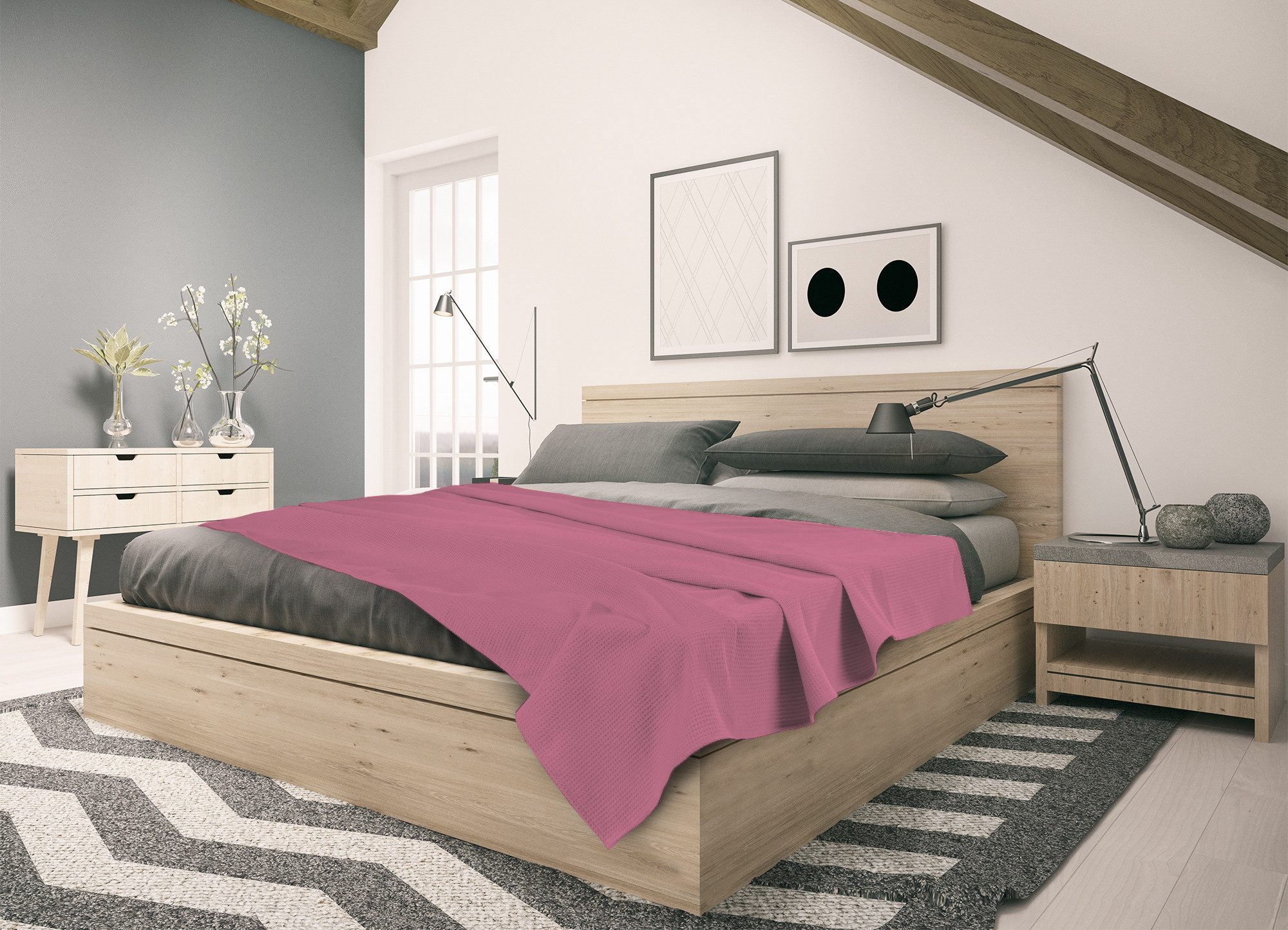 Wohndecke Kuscheldecke, Waffeldecke, Sofadecke, sleepling, Ökotex günstig online kaufen
