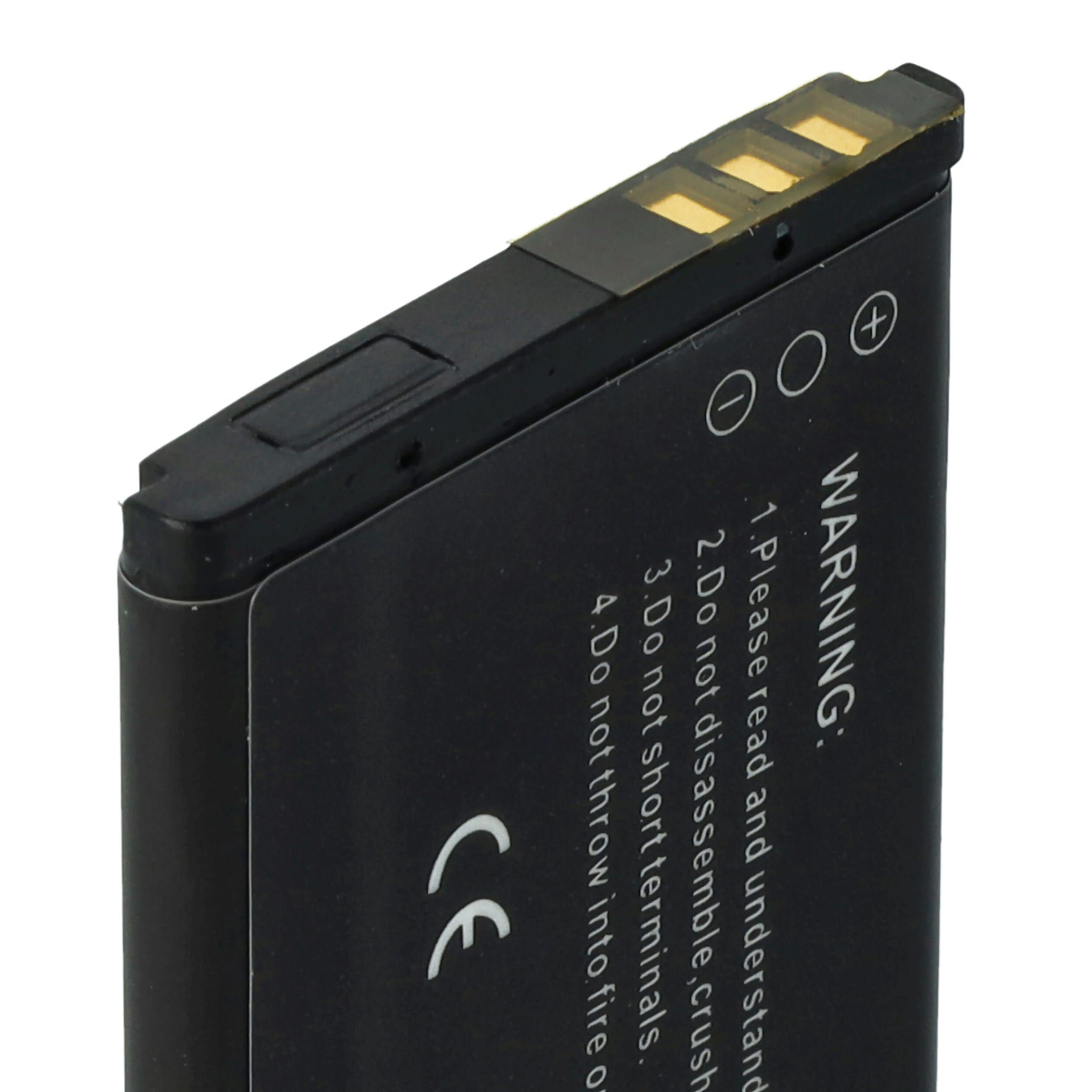 vhbw kompatibel mit Digma Li-Ion mAh E601hd 600 Smartphone-Akku (3,7 V)