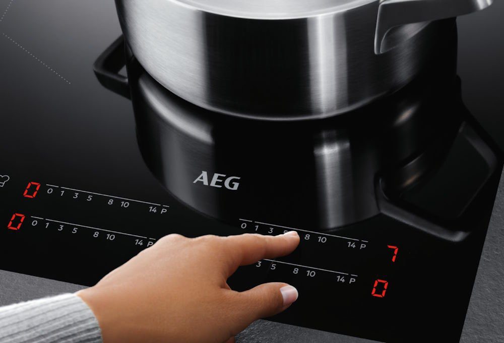 AEG Induktions-Kochfeld 5000 IKB64431XB, Hob²Hood