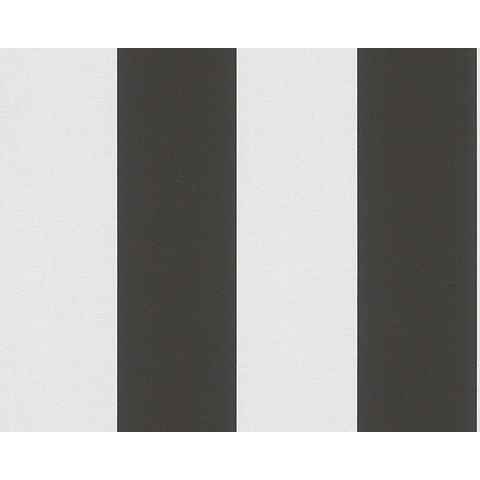 living walls Vliestapete Black & White, Streifen, gestreift, Modern Tapete Streifen Schwarz Weiß