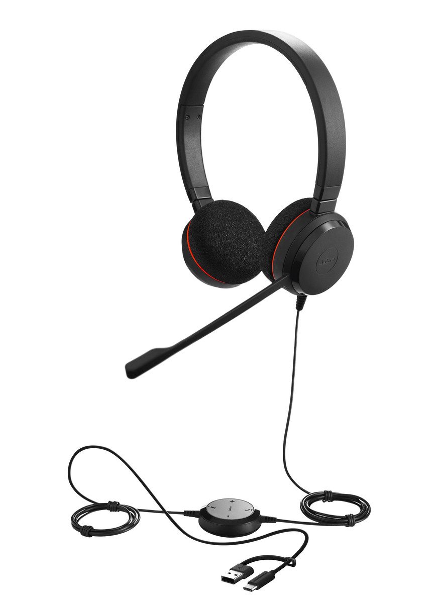 JABRA Evolve 20 USB C/A MS Stereo PC-Headset