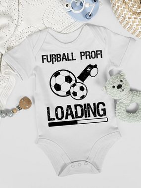 Shirtracer Shirtbody Fußball Profi Loading - Vintage schwarz Sport & Bewegung Baby