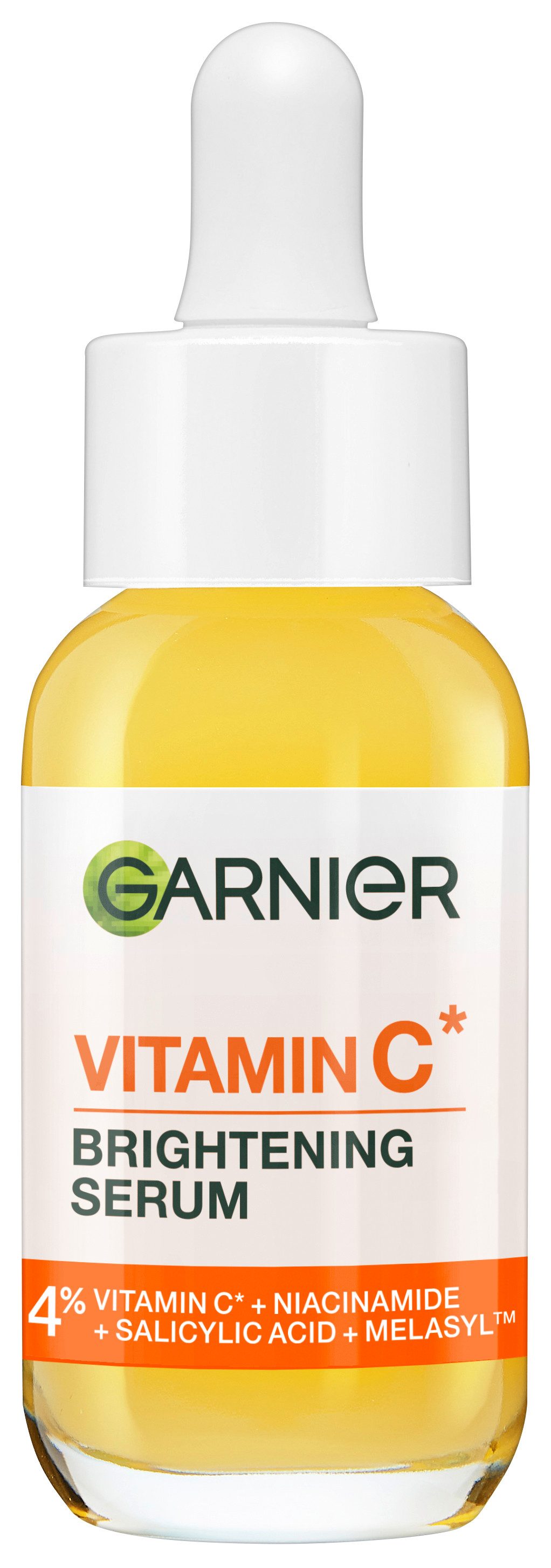 GARNIER Gesichtsserum SkinActive Vitamin C, wirkt Pigmentflecken entgegen, die Haut wird glatter