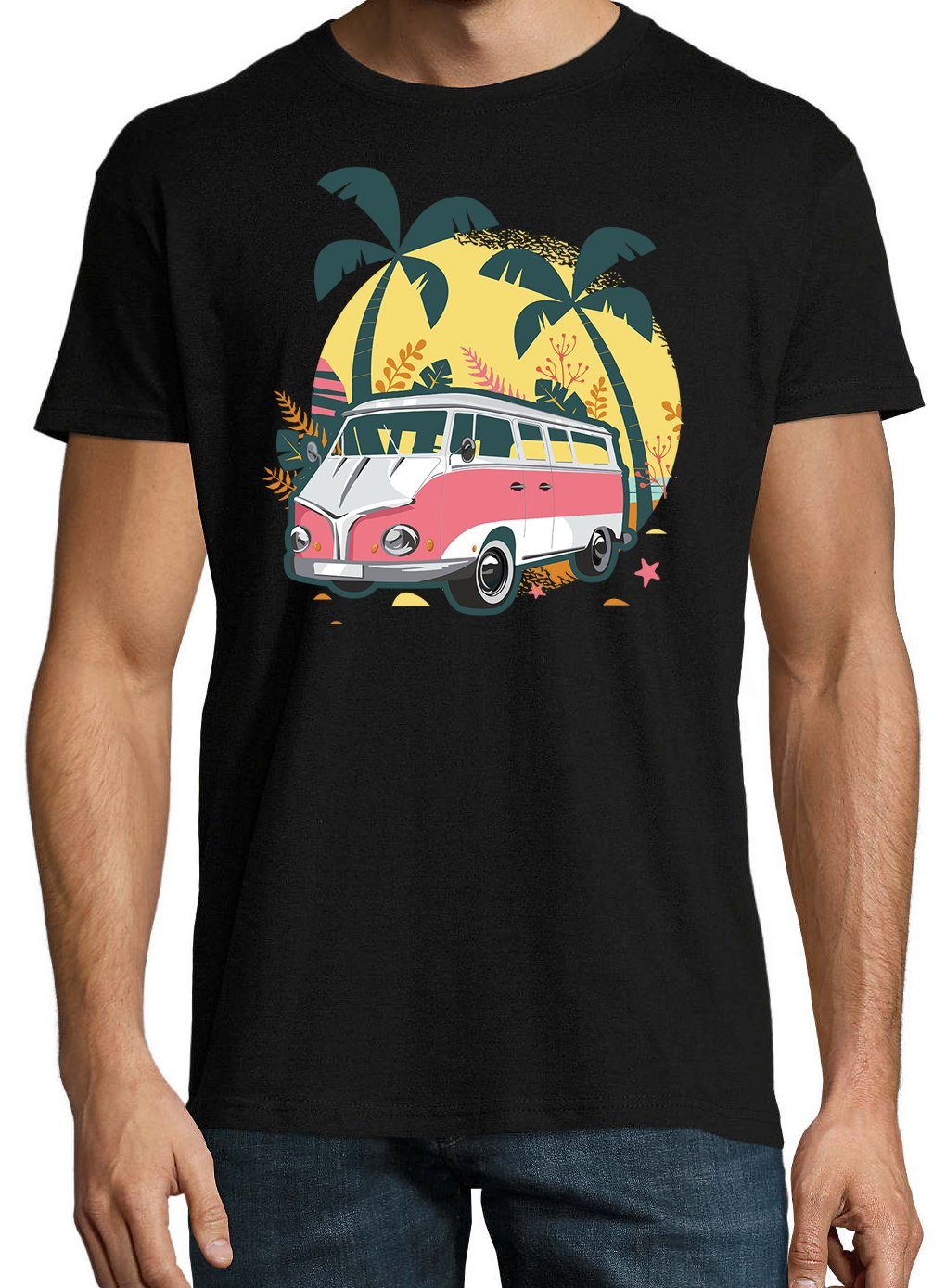Youth Designz T-Shirt Camping Van Urlaub günstig online kaufen