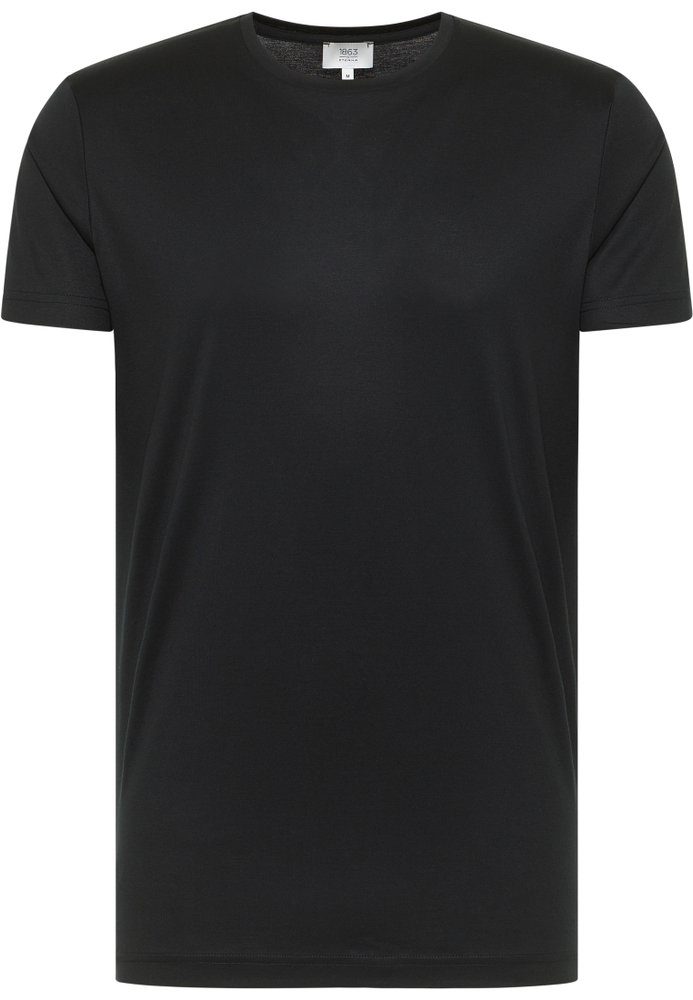 Pierre Cardin Klassische Bluse 1863 by ETERNA Kurzarm T-Shirt schwarz 887-39-INO - SOFT