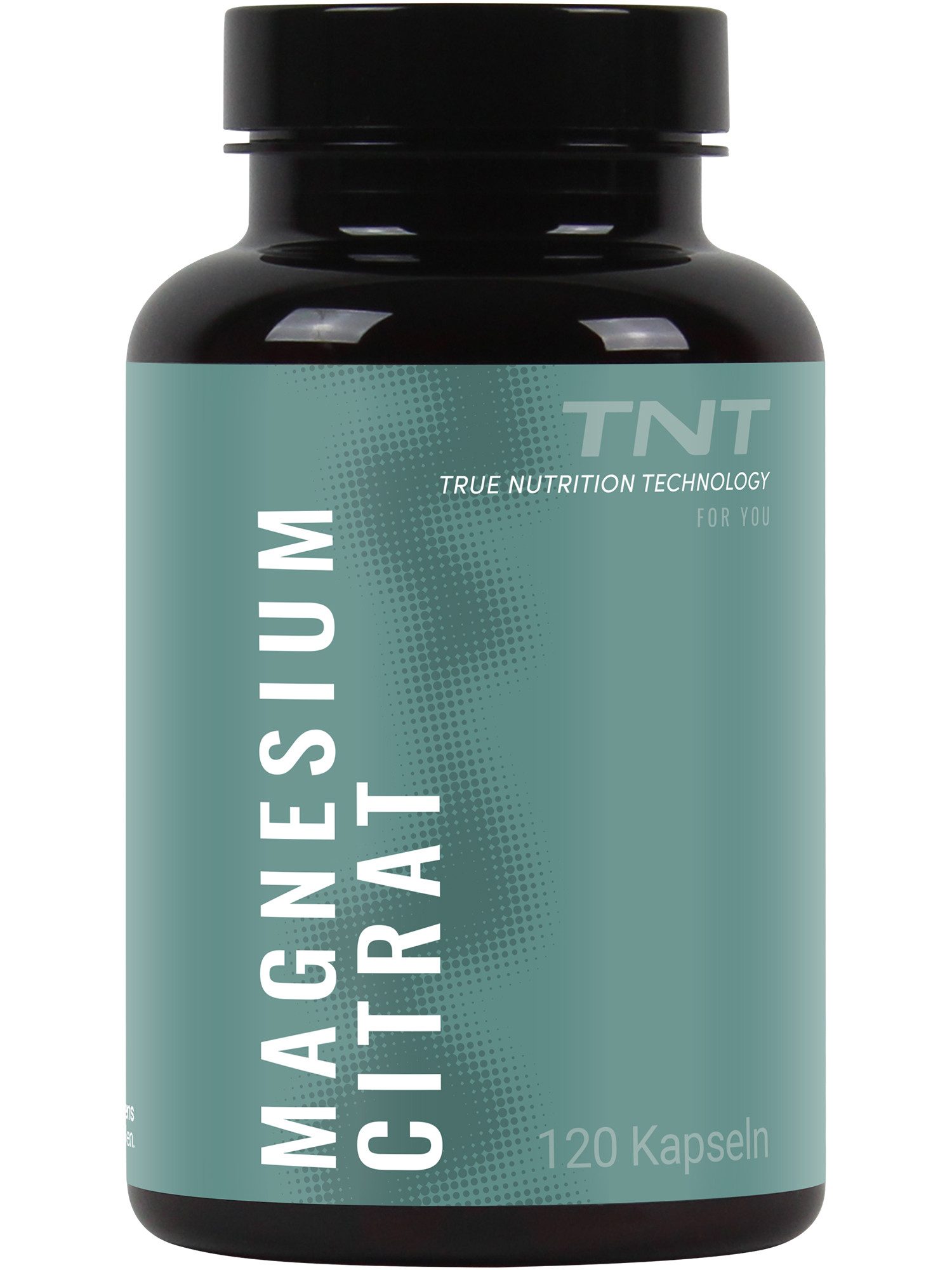 TNT (True Nutrition Technology) Magnesium Citrat - hochdosiert: 300mg pro Kapsel Kapseln, 120 St., 132 g