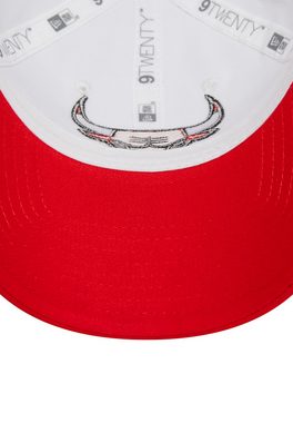 New Era Baseball Cap New Era Wmns NBA 9Twenty Adjustable Damen Cap CHICAGO BULLS Weiß Rot