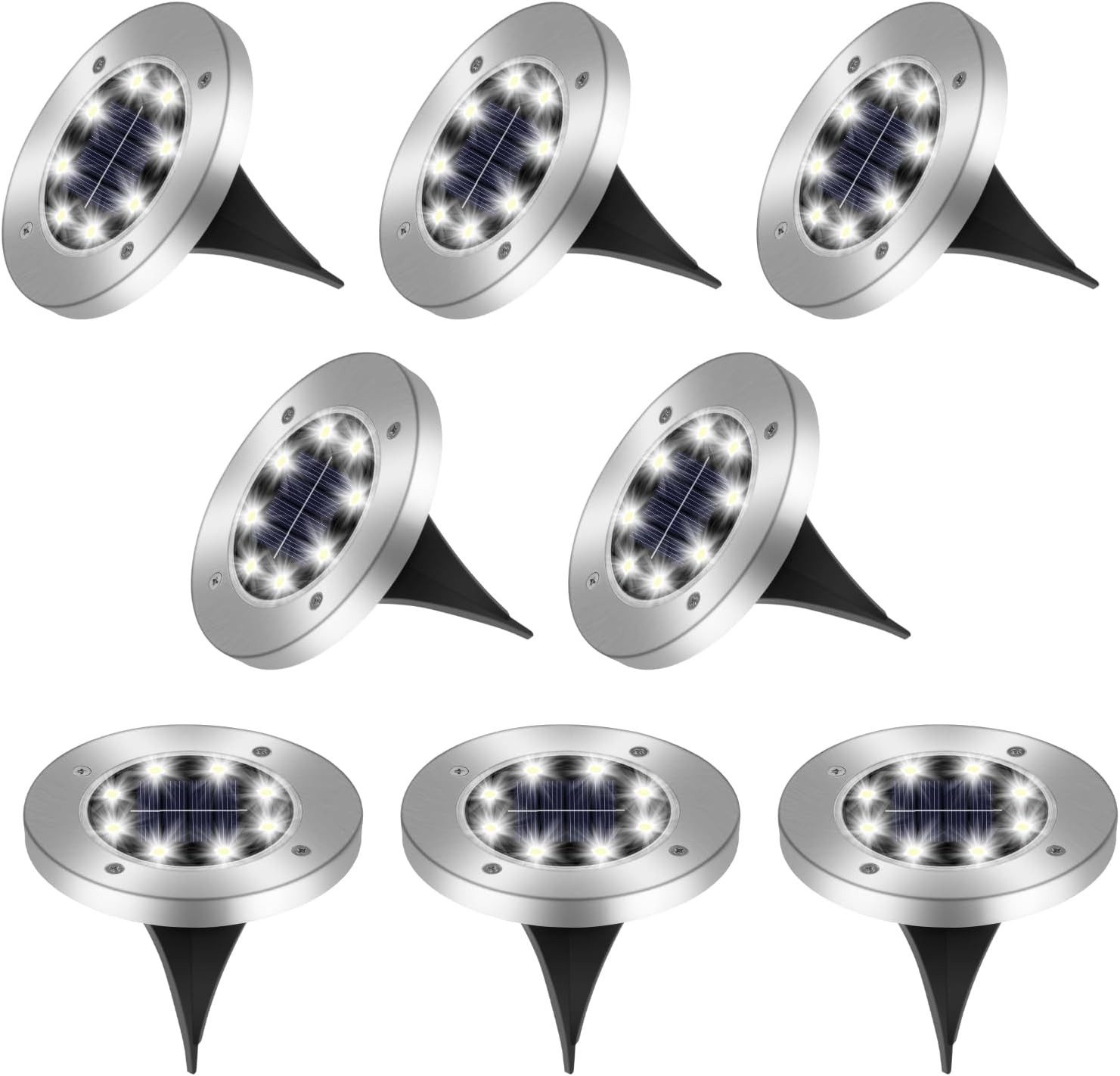 BlingBin LED Solarleuchte 4 Stück LED günstig online kaufen