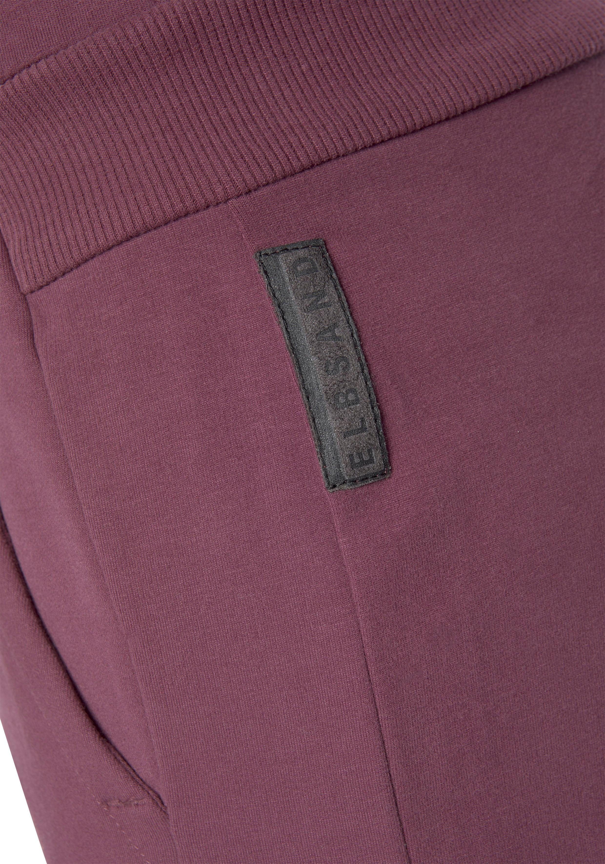 Elbsand Sweathose Brinja mit Logoprint am Bund und Taschen, Jogginghose, Relaxhose – Bild 4 von 5