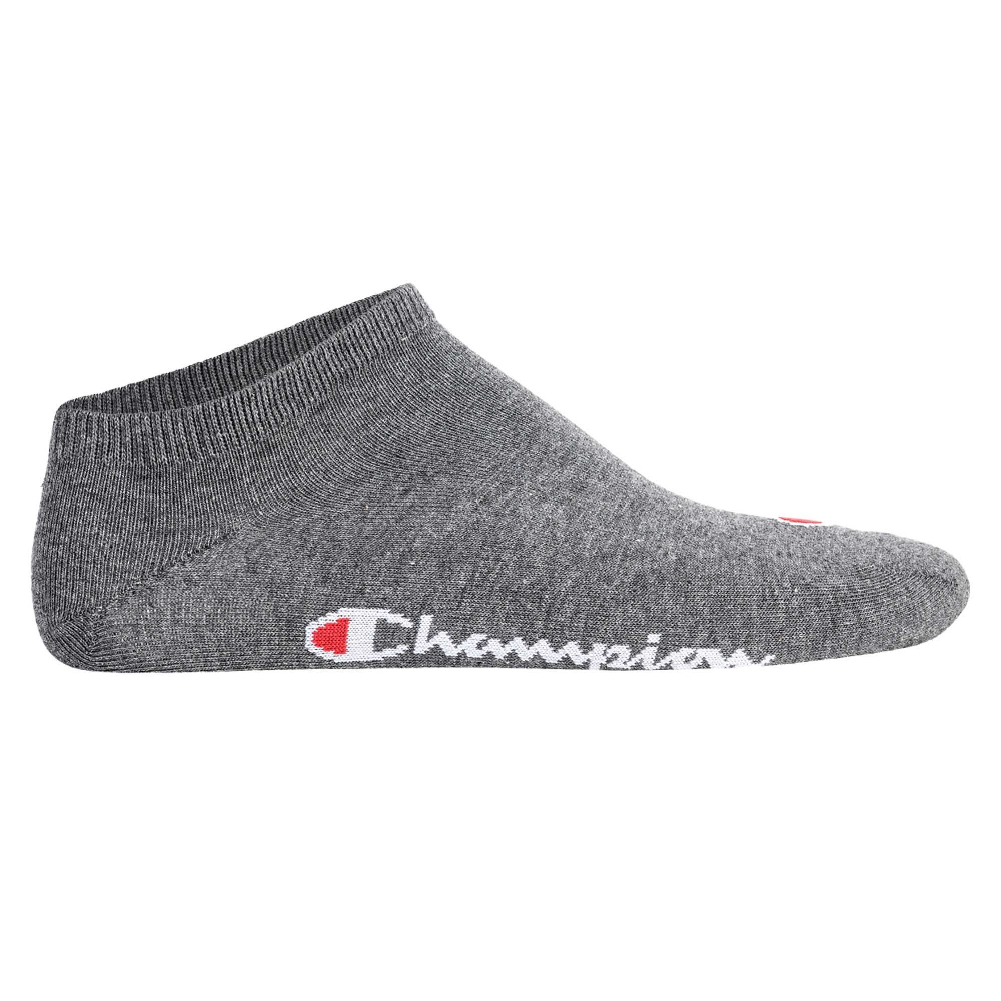Champion Sportsocken - Socken, Crew 6 Socken Unisex Basic Paar Blau/Weiß/Grau