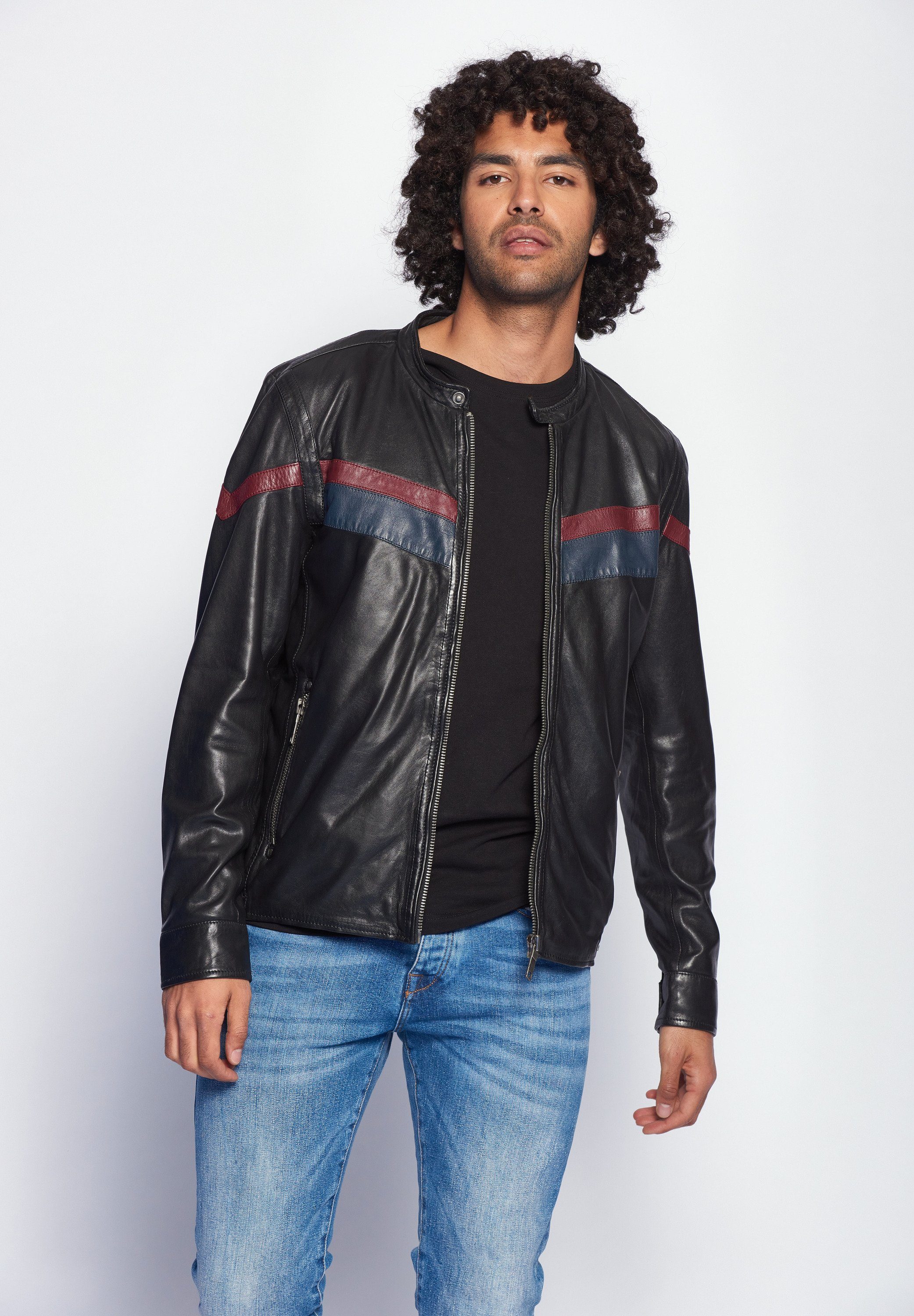Lederjacke Vail