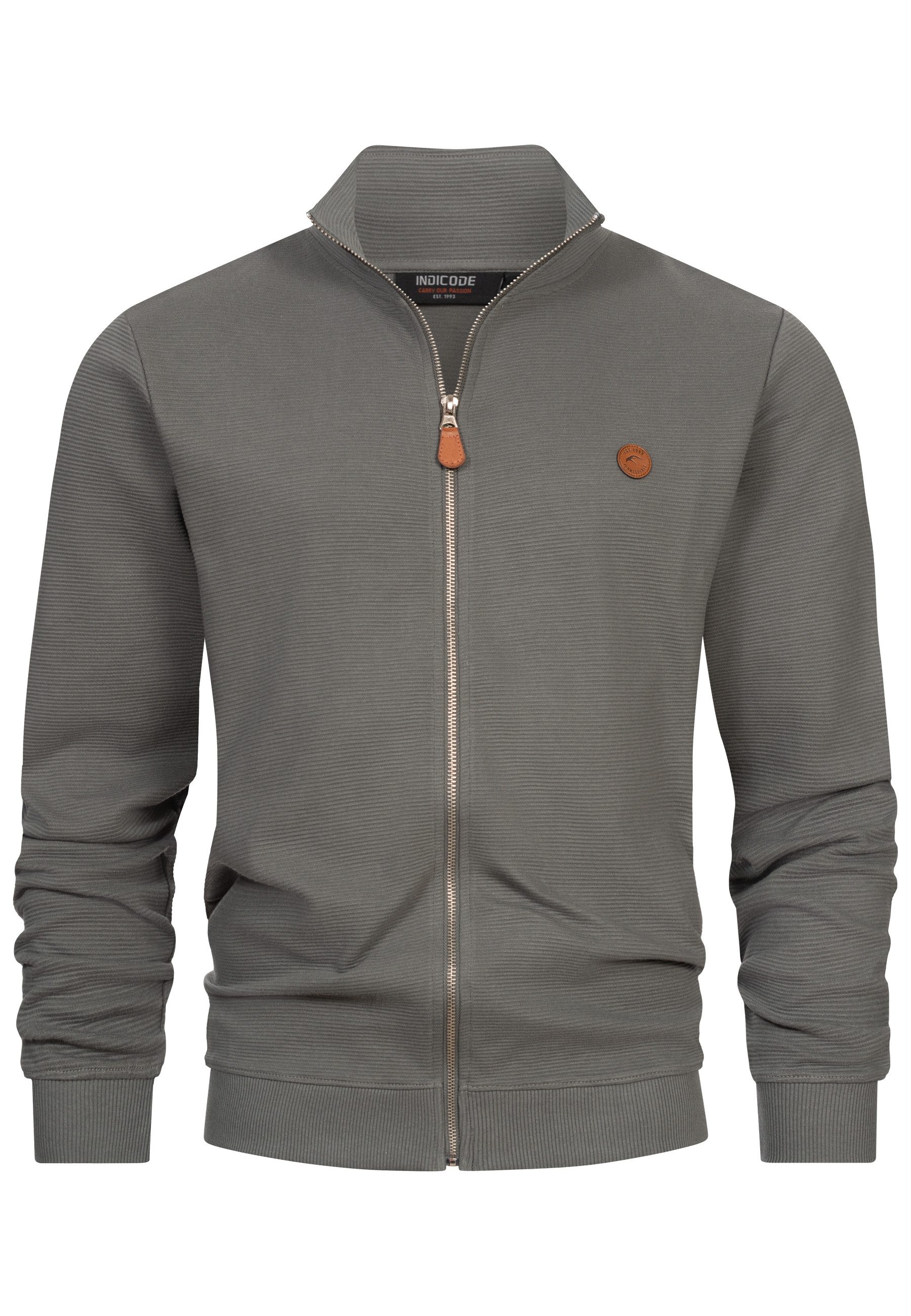 Indicode Strickjacke Herren INGuadalupe Cardigan Herrenstrickjacke mit deze günstig online kaufen