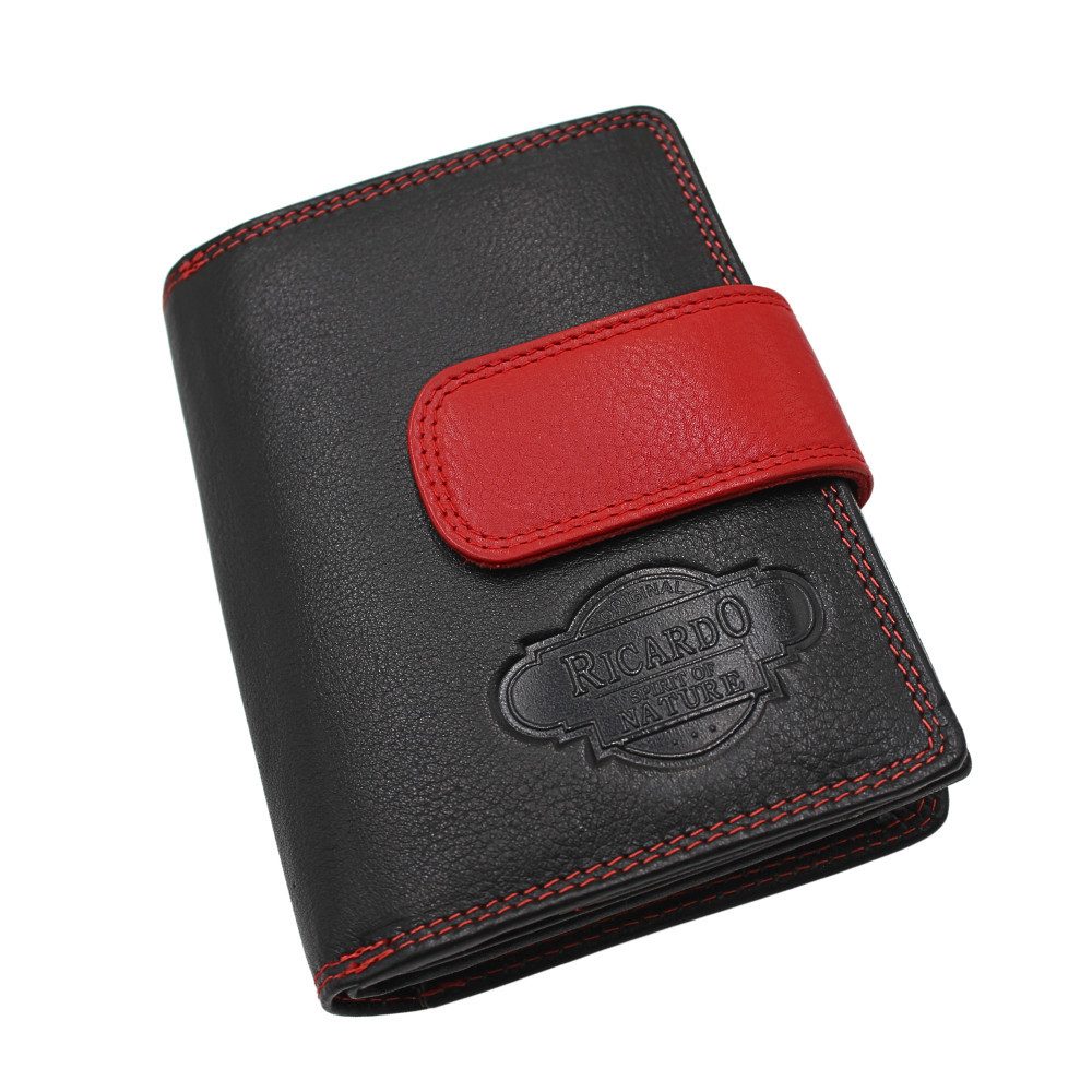 L&B Geldbörse Nappaleder Bi-Color Portemonnaie, RFID-Schutz>11/842, feinstes Nappaleder