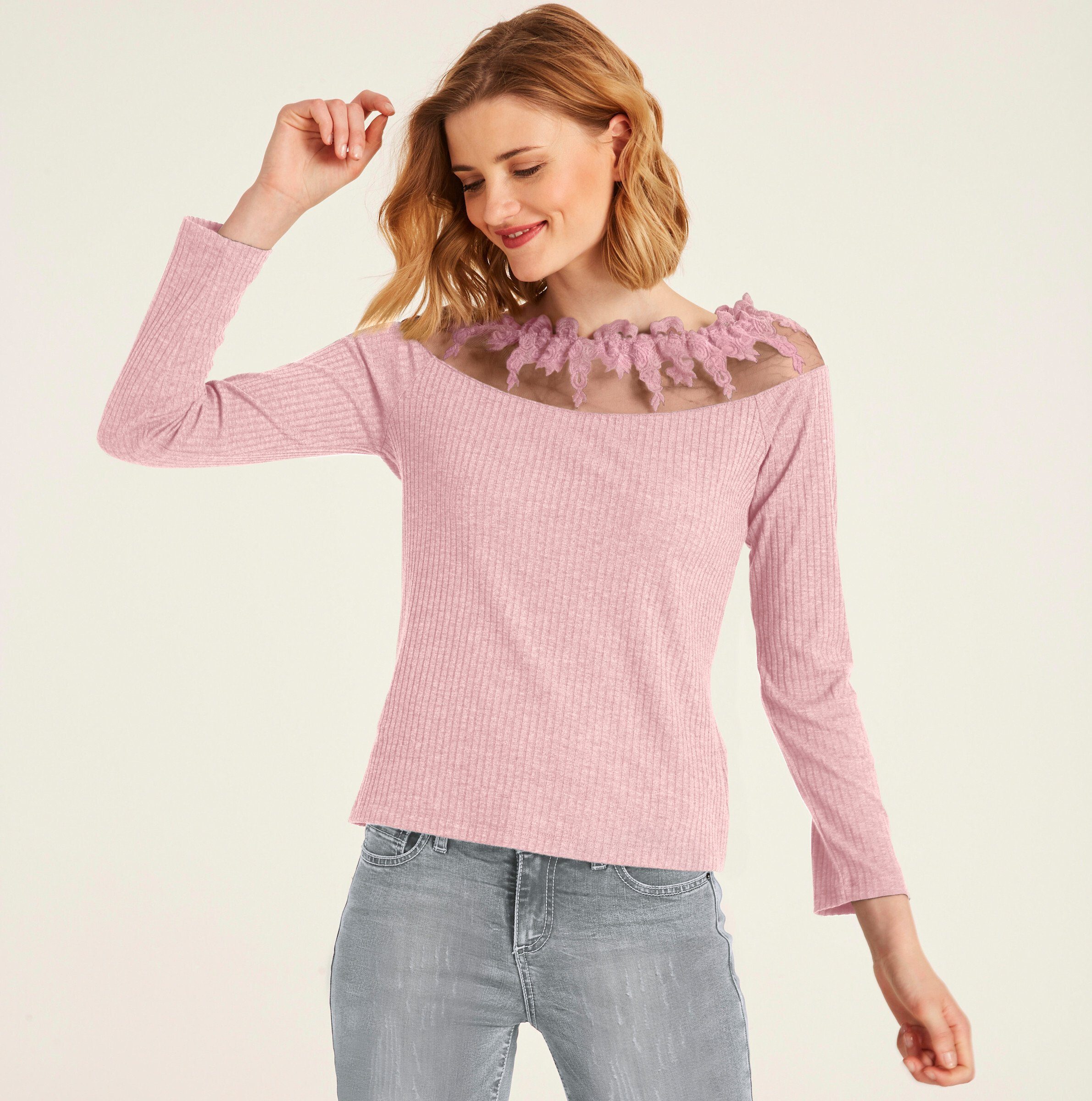 heine T-Shirt Shirt Langarm