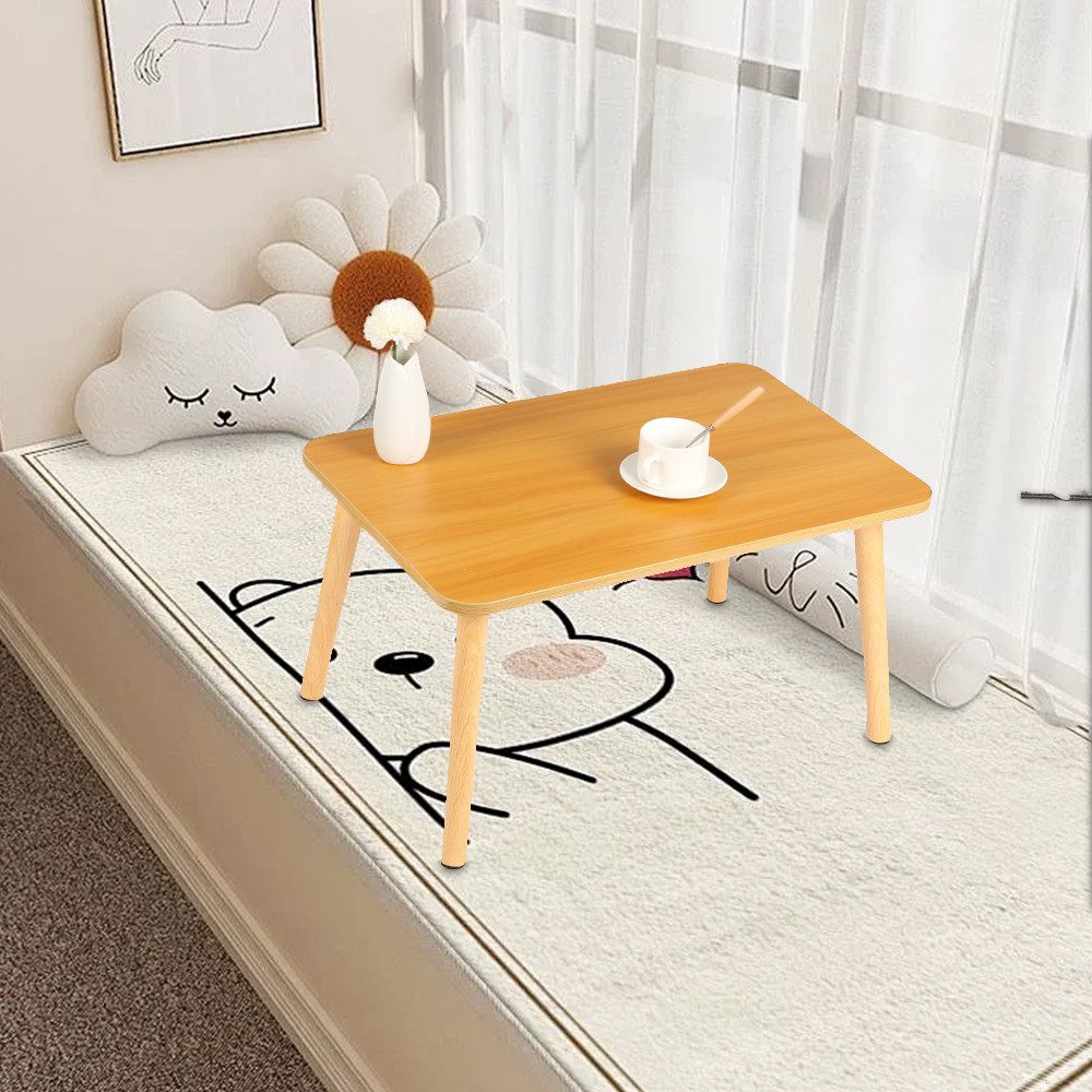 JEOBEST Beistelltisch Klein Couchtisch, Moderner Seitentisch, Kaffeetisch Couchtisch, Kleiner Tisch für kleine Räume, 32 x 40 x 60cm