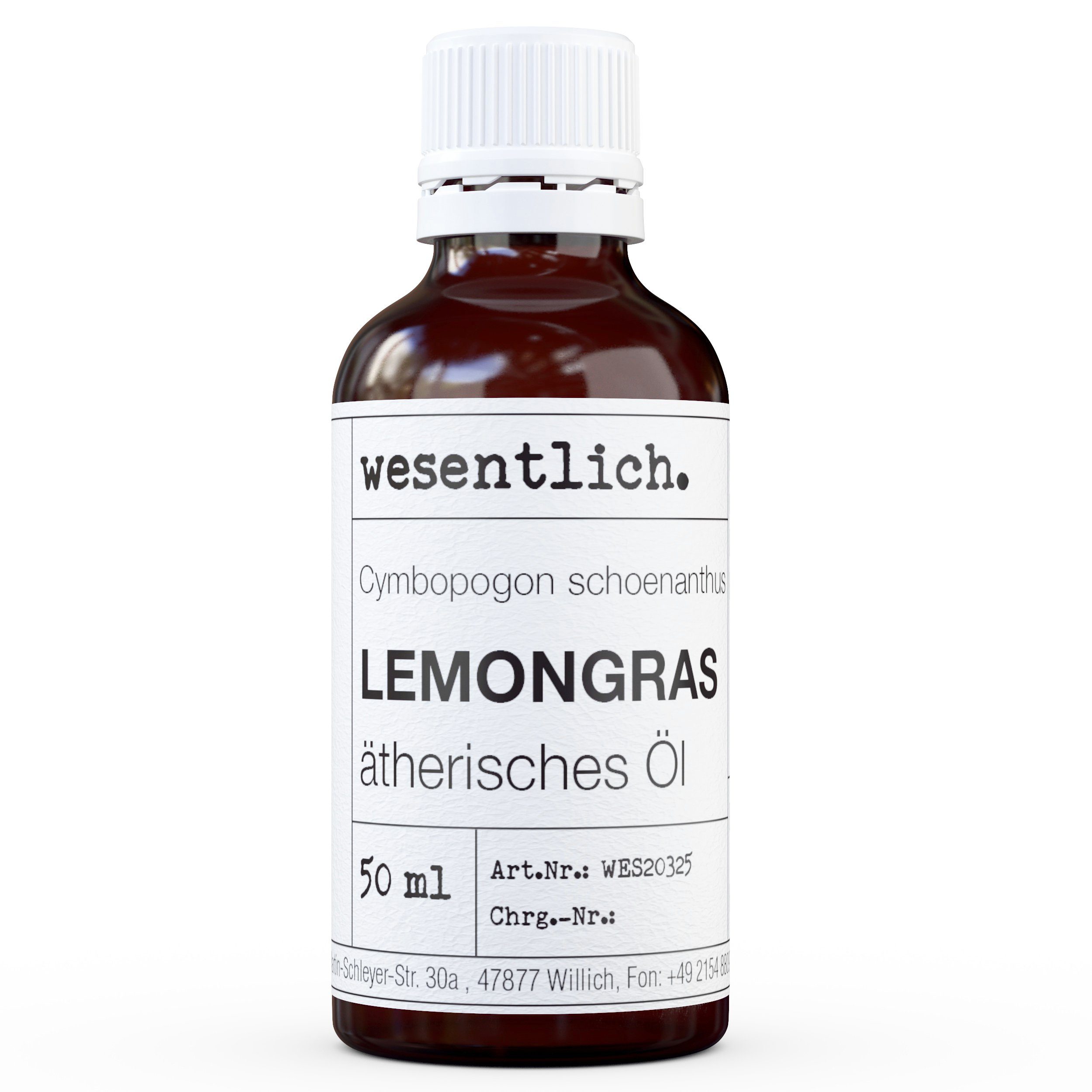 wesentlich. Duftlampe Lemongras 50ml - ätherisches Öl